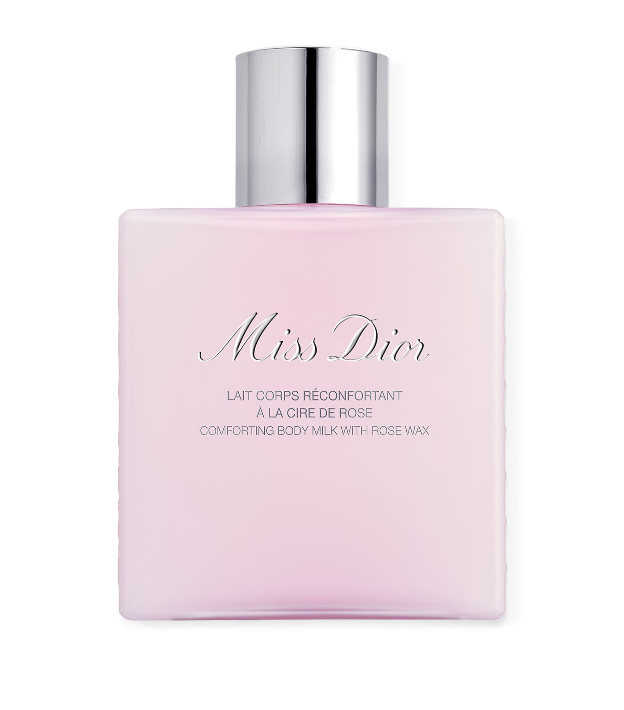 Dior Miss  Comforting Body Milk With Rose Wax In White