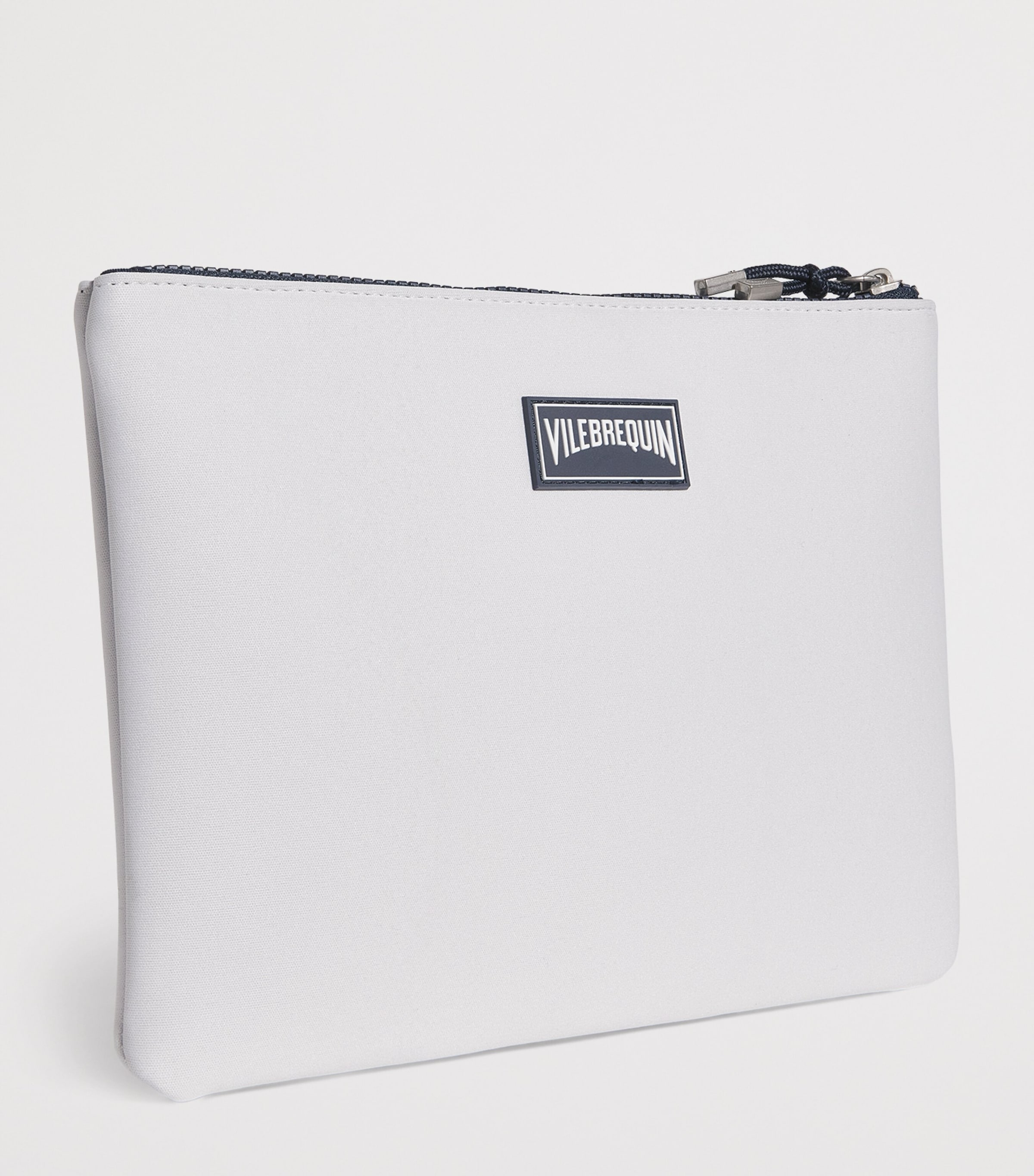 Neoprene Zipped Pool Pouch 010-WHITE Image 3