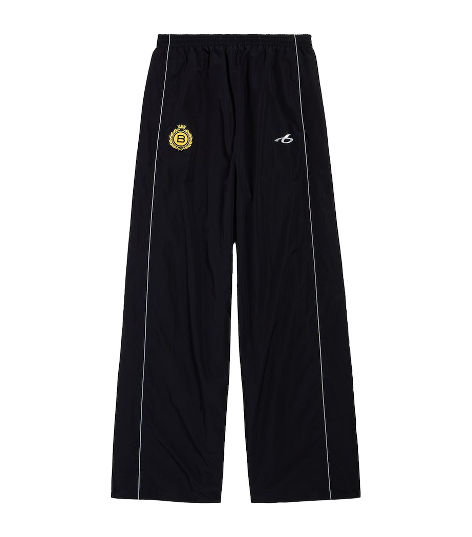 Balenciaga Mens Cotton-Blend Technical Trousers Image 1