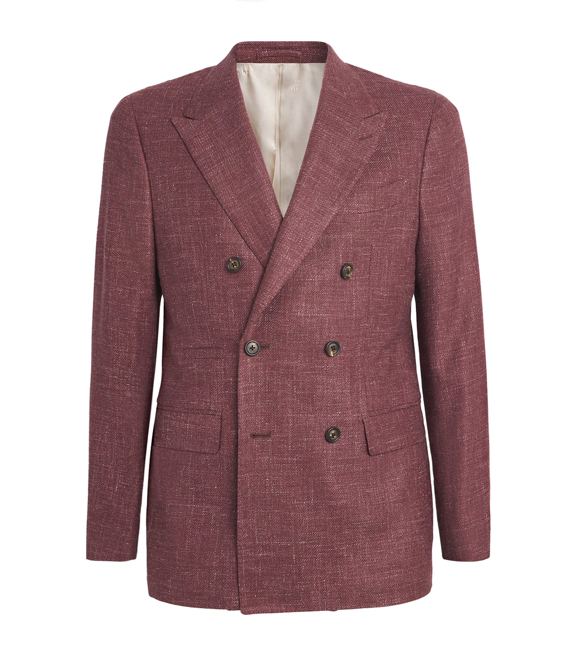 Wool-Silk-Linen Blazer LAMPONE Image 1