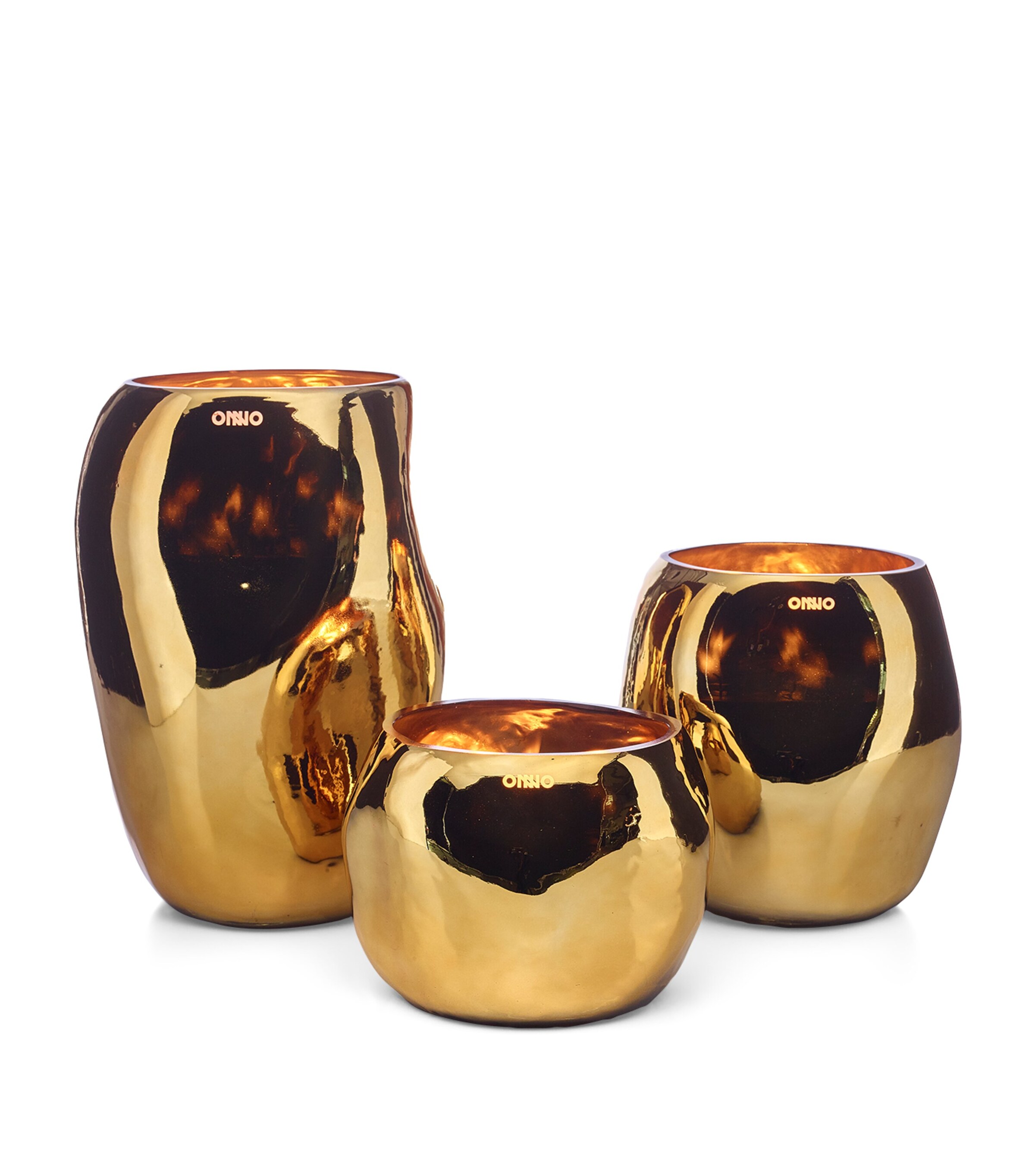 Onno Small Zanzibar Cape Gold Candle Gold Image 2