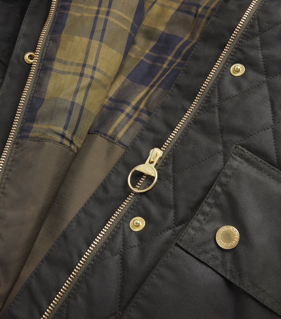 Imelda Wax Jacket ARCHVE OLVE/OLVE/BCH Image 5