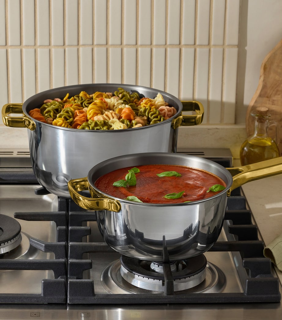 OUR PLACE Titanium Pro Cookware Set Gold Image 7