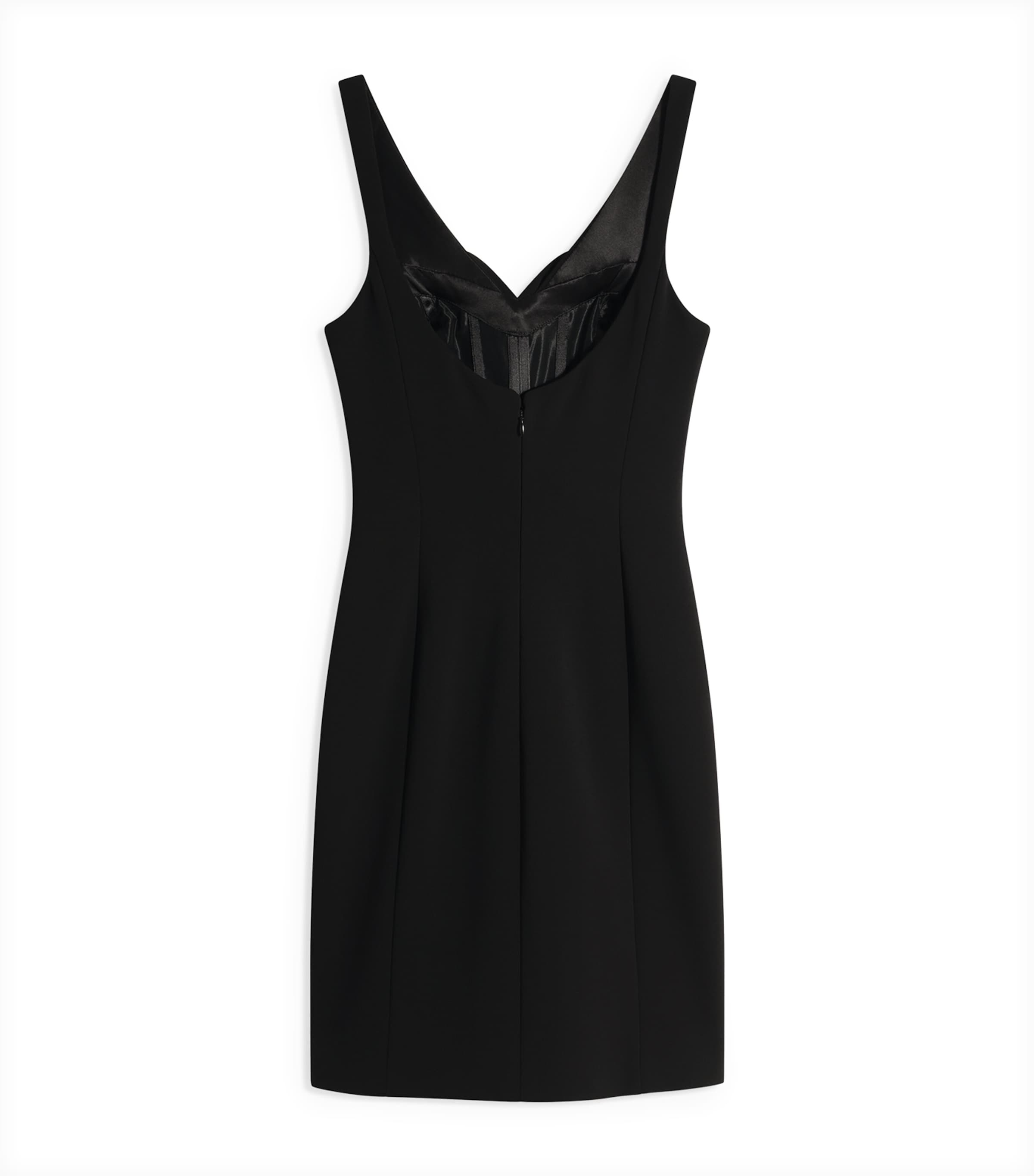 Schiaparelli Womens Puffed Décolleté Mini Dress Black Image 6
