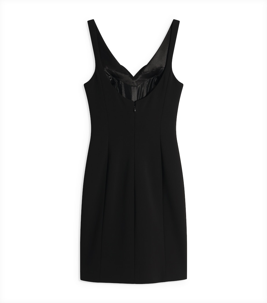 Schiaparelli Womens Puffed Décolleté Mini Dress Black Image 6