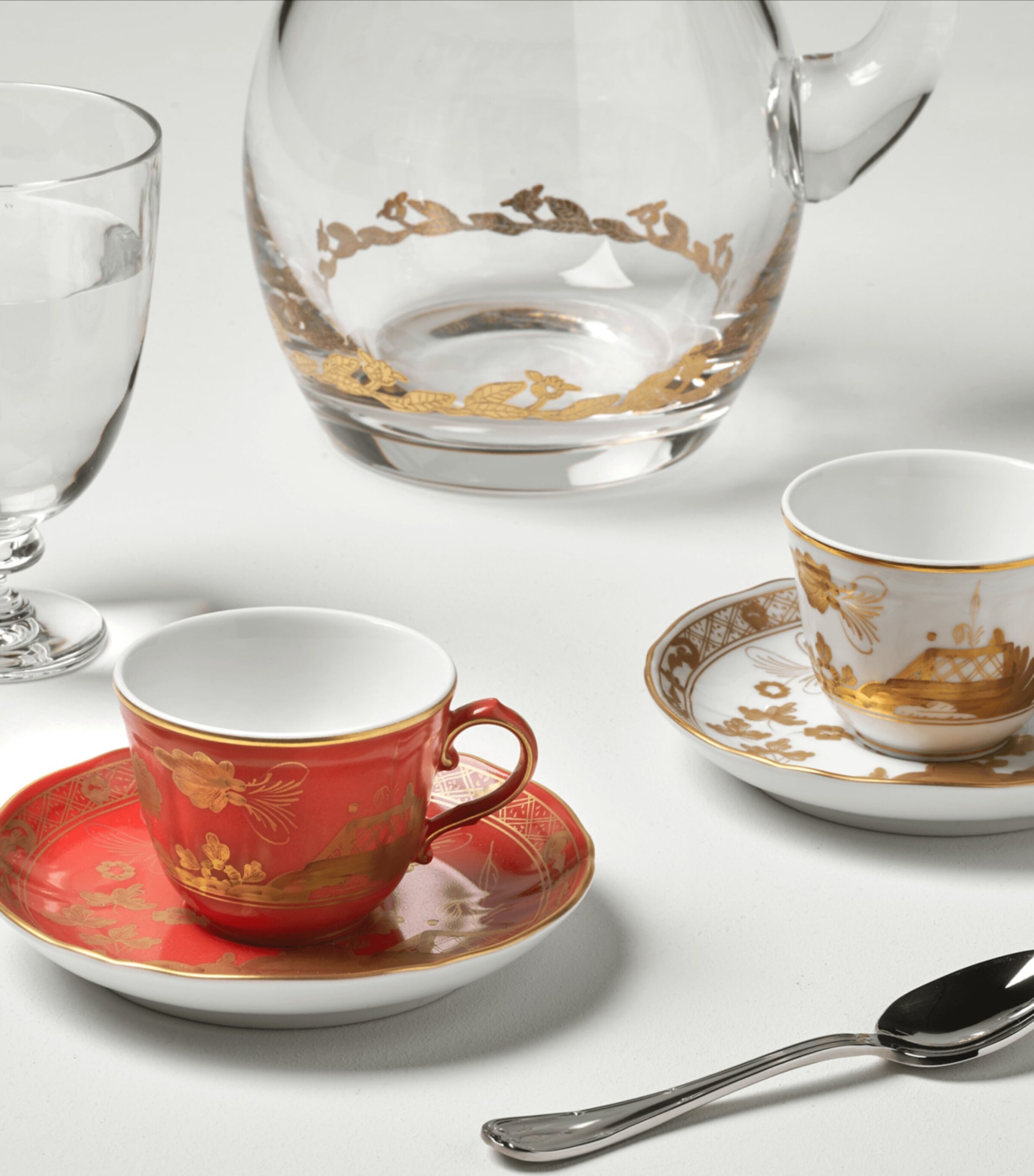 GINORI 1735 Oriente Italiano Aurum Coffee Cup Image 3
