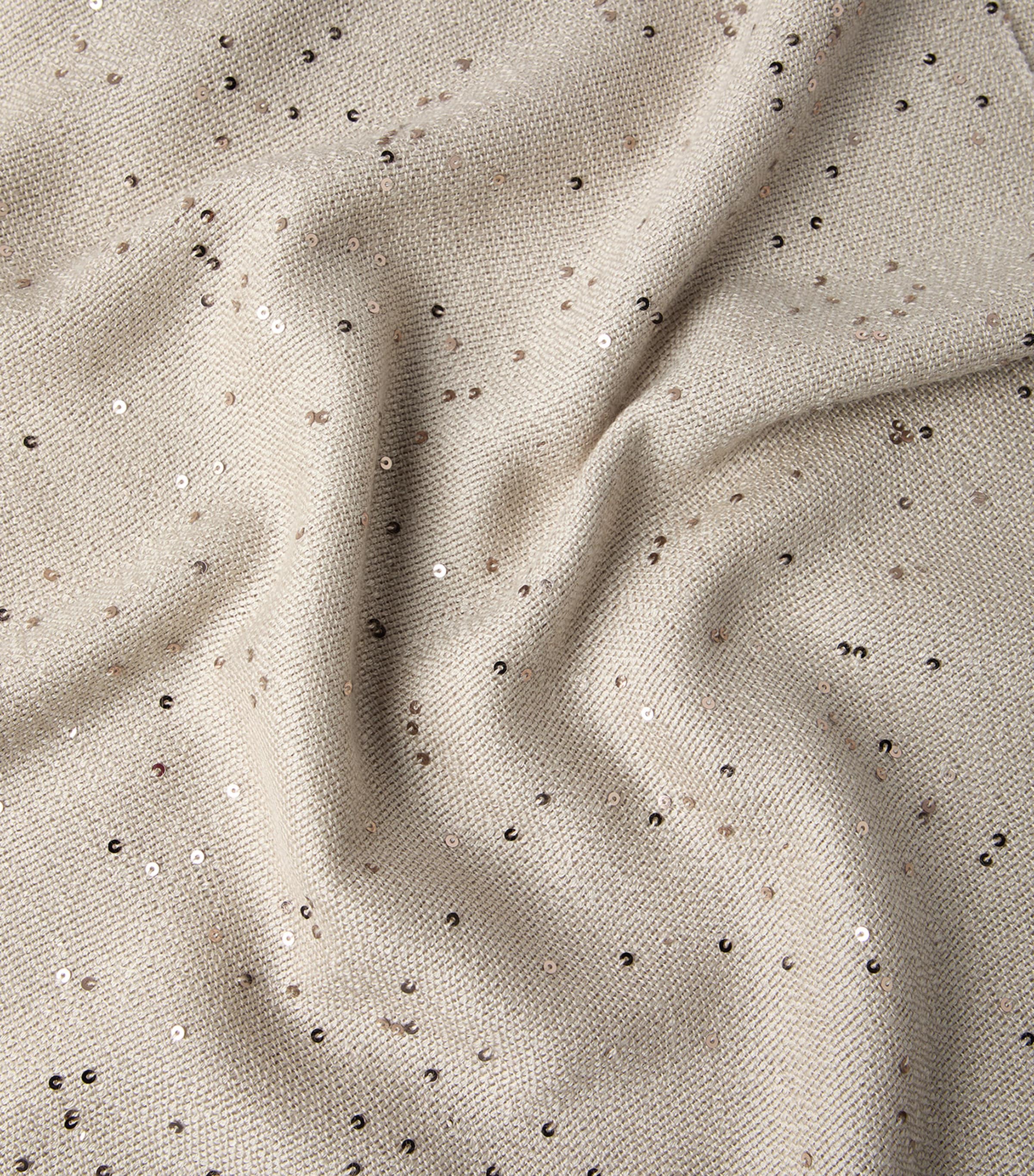 Cashmere-Silk Embellished Scarf CJ504 Image 5