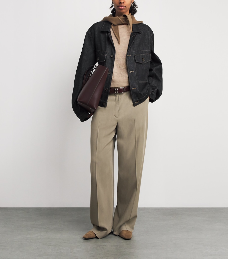 Wool-Cashmere Sweater Vest TAUPE Image 2