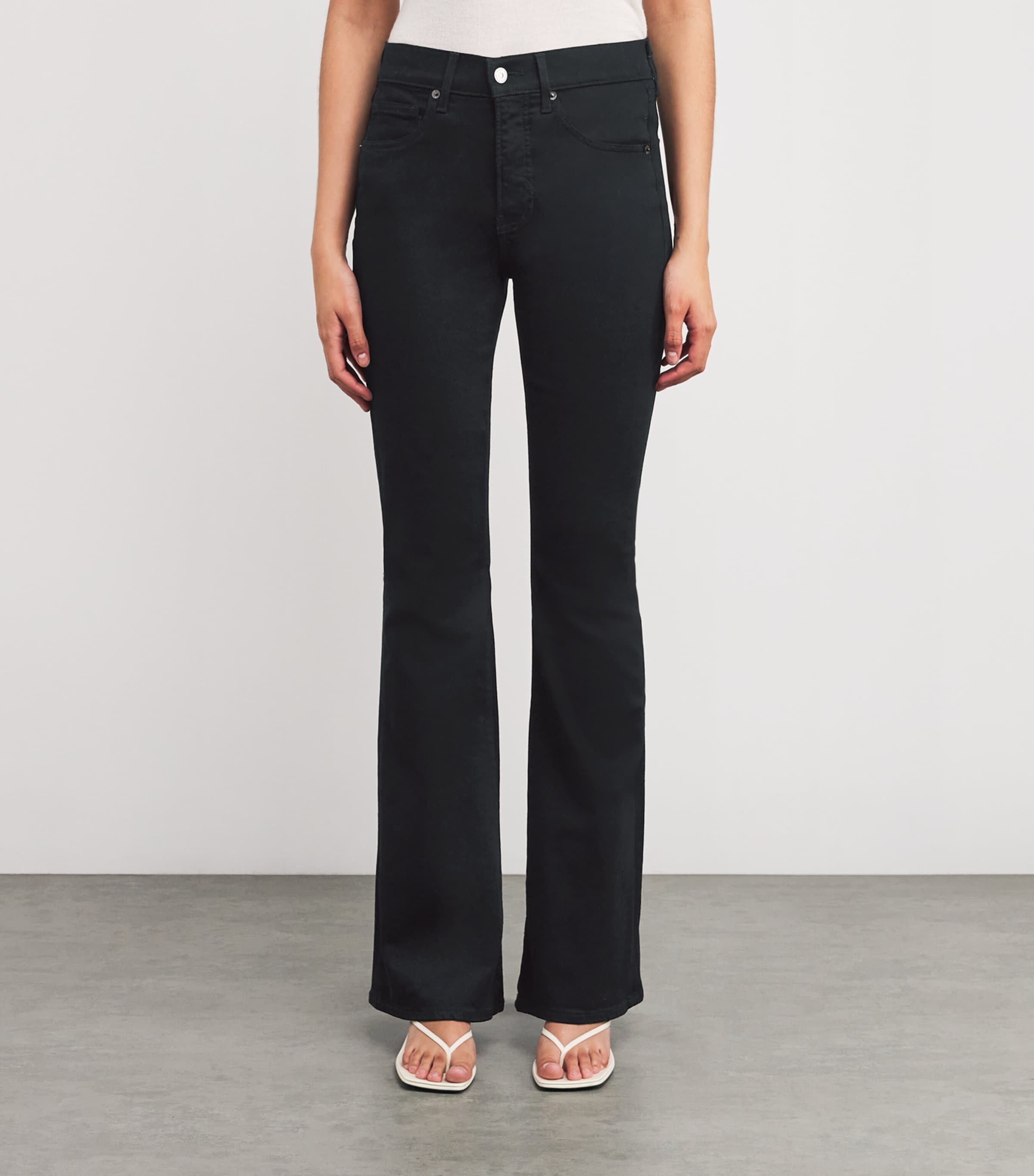 Beverly High-Rise Flared Jeans ONYX Image 3
