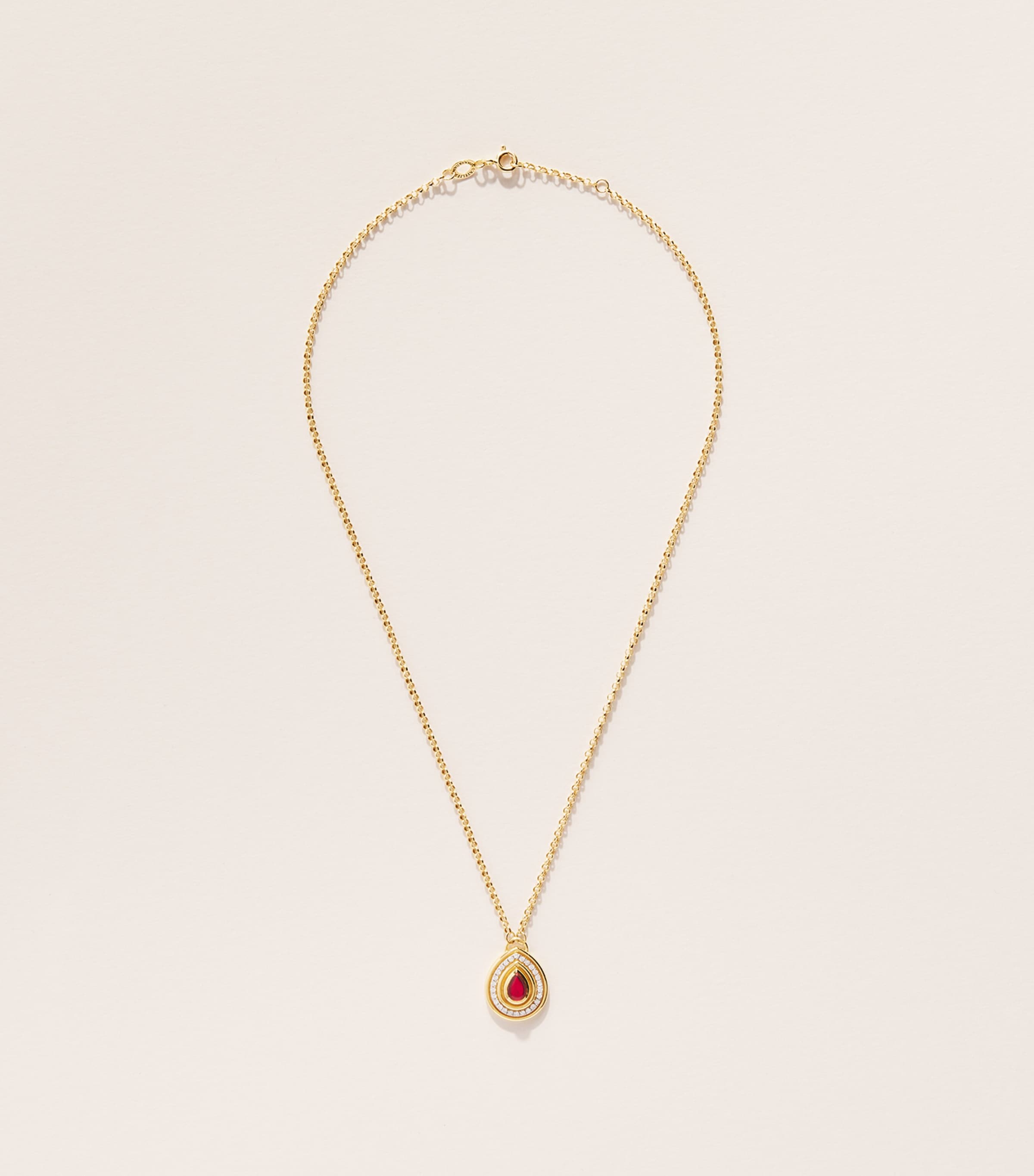 L'ATELIER NAWBAR Yellow Gold and Diamond Lot No*92  Mimmette Necklace Yellow Gold Image 3