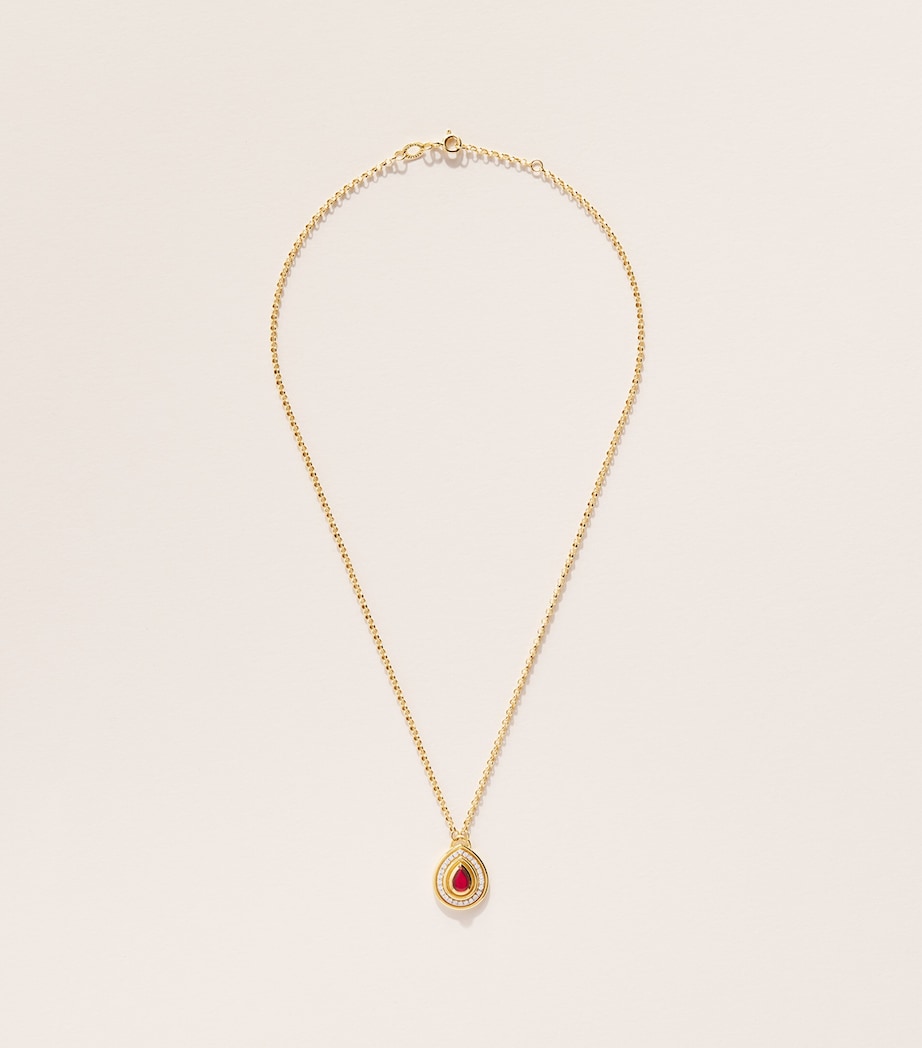 L'ATELIER NAWBAR Yellow Gold and Diamond Lot No*92 Mimmette Necklace Yellow Gold Image 3