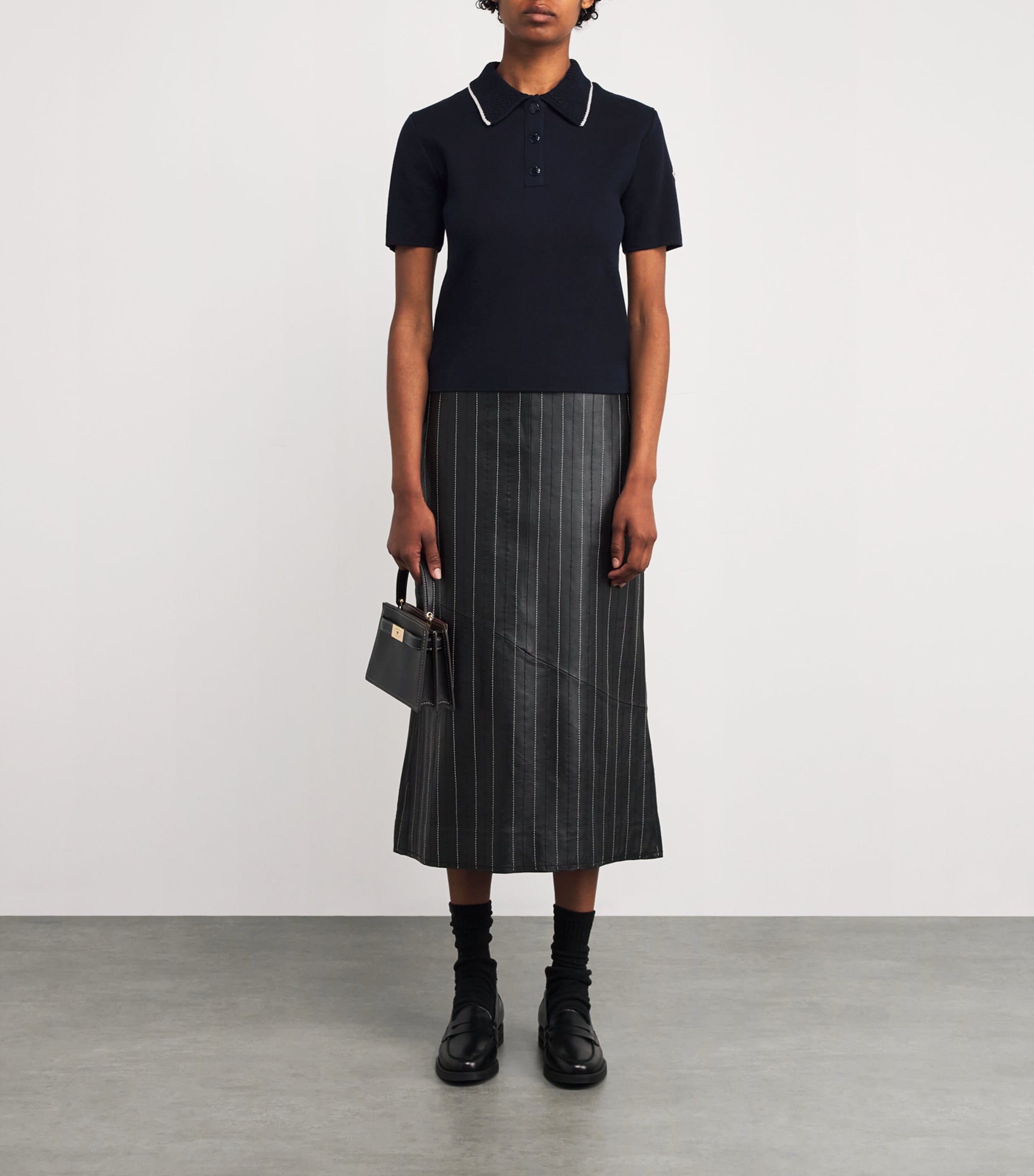 Cotton Polo Sweater 742 Image 2