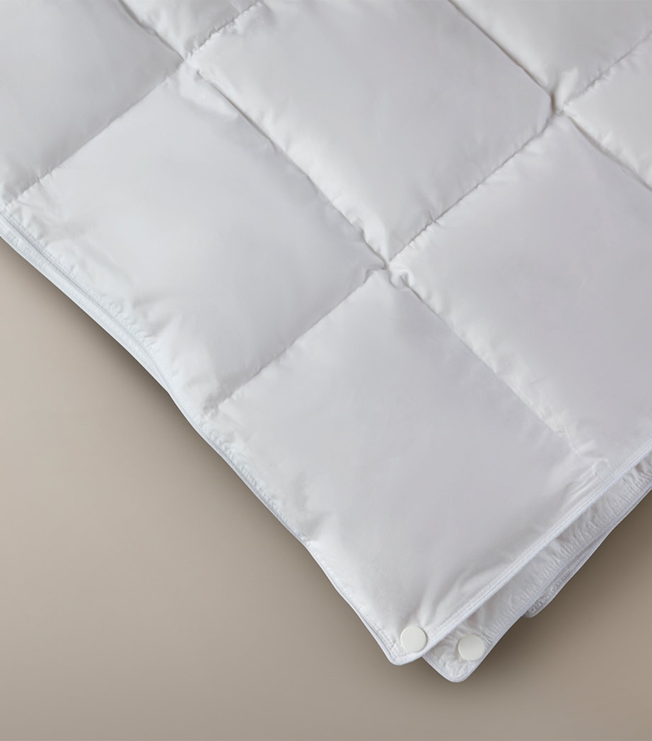 Super King Hungarian Goose Down & Feather Duvet (9 Tog) WHITE Image 2