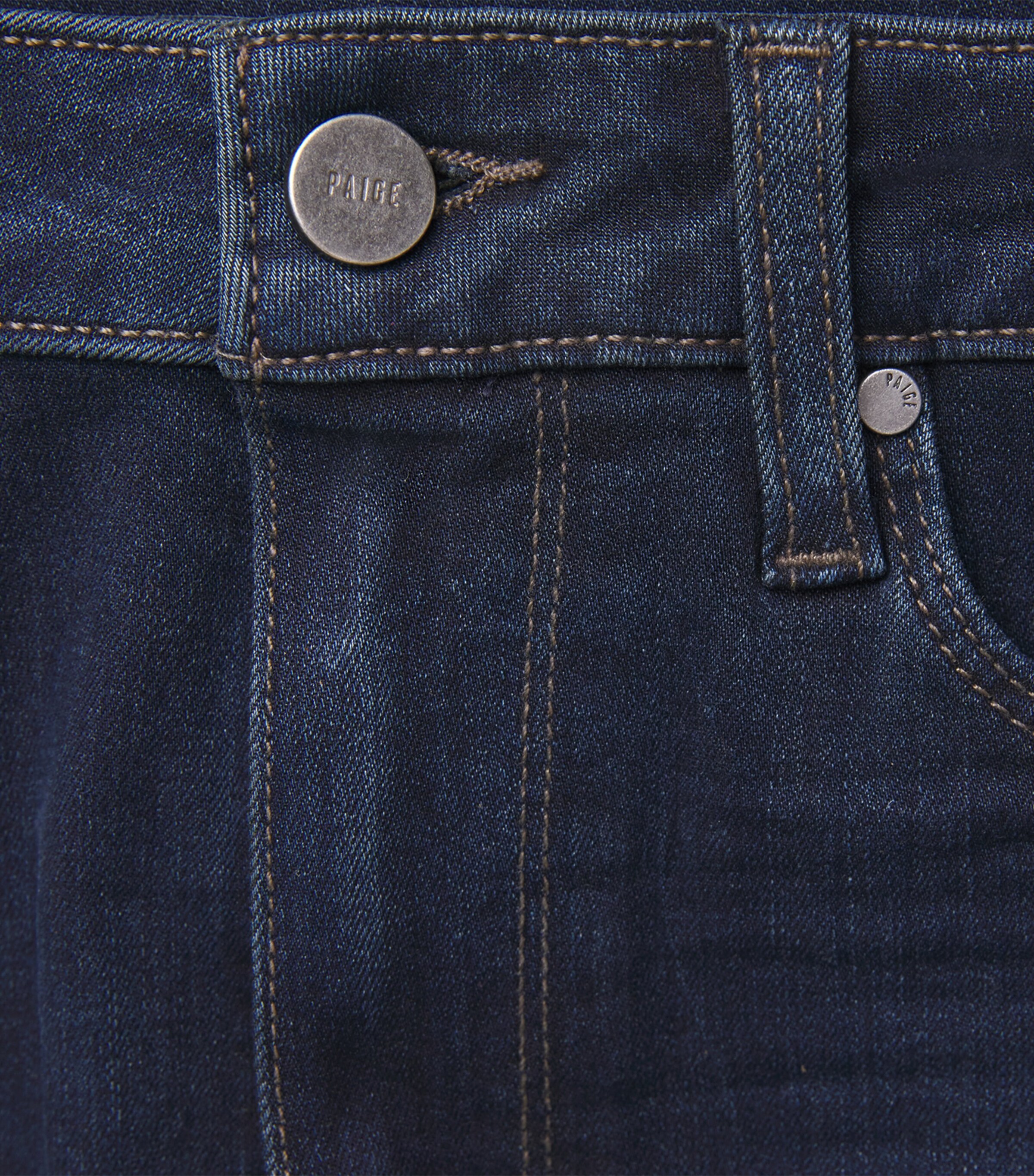 PAIGE Womens Hoxton Slim Jeans Mona Image 6