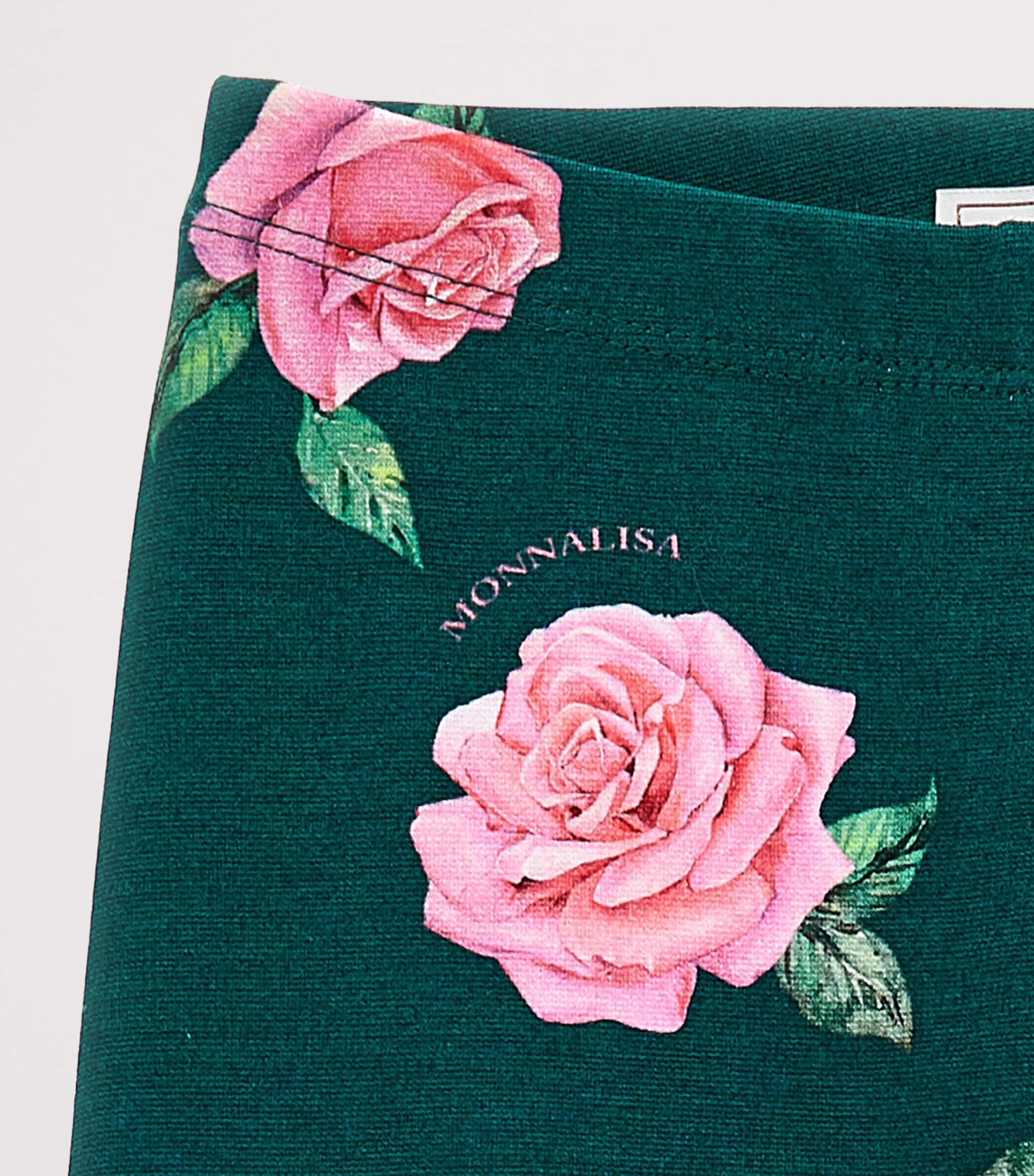 Floral Leggings (2-12 Years) VERDE BOSCO Image 3