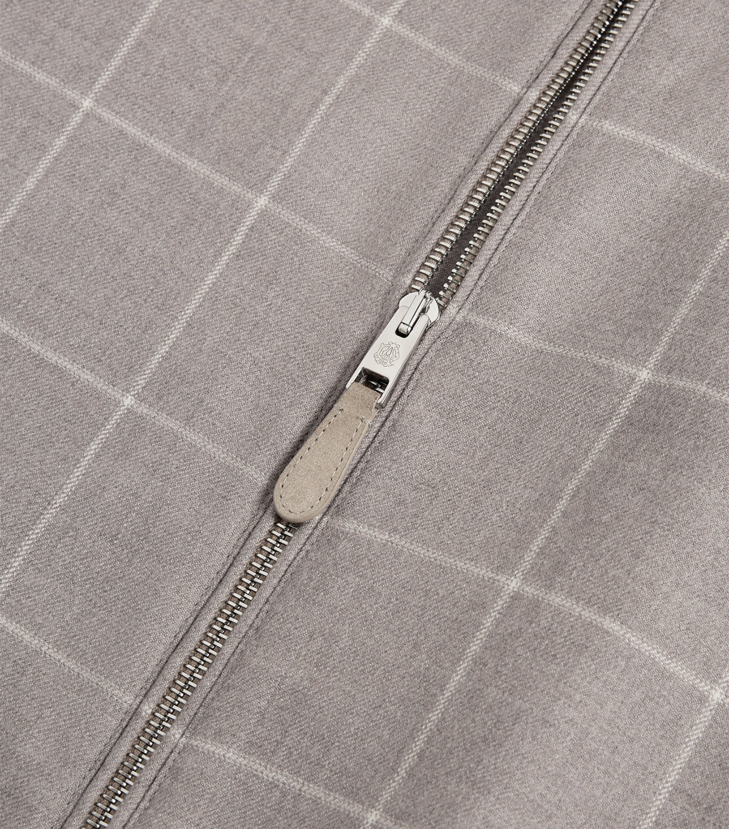 Dunhill Mens Cashmere Check Print Athluxury Jacket Image 6