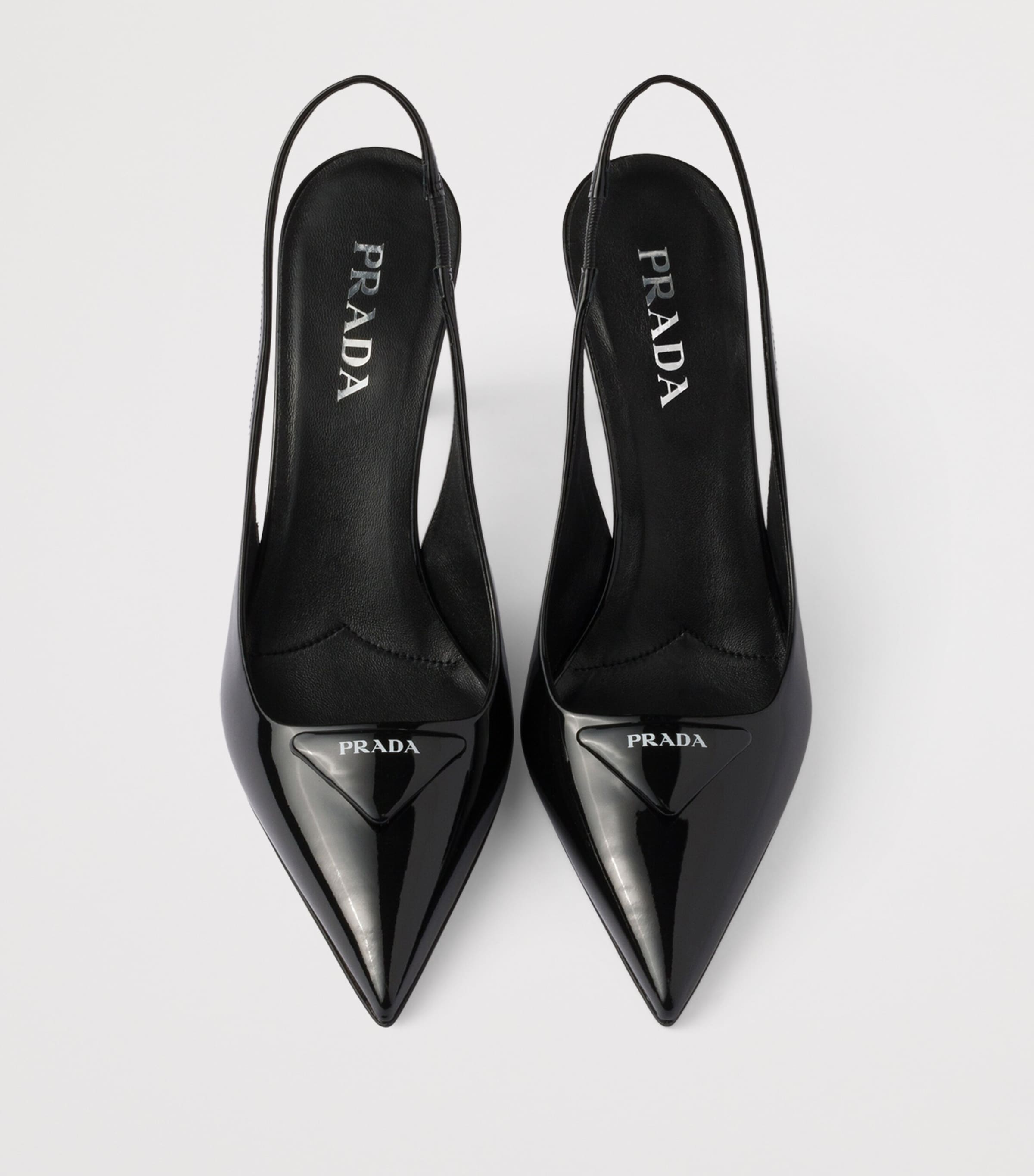 Patent Leather Slingback Pumps 75 F0002 Image 3