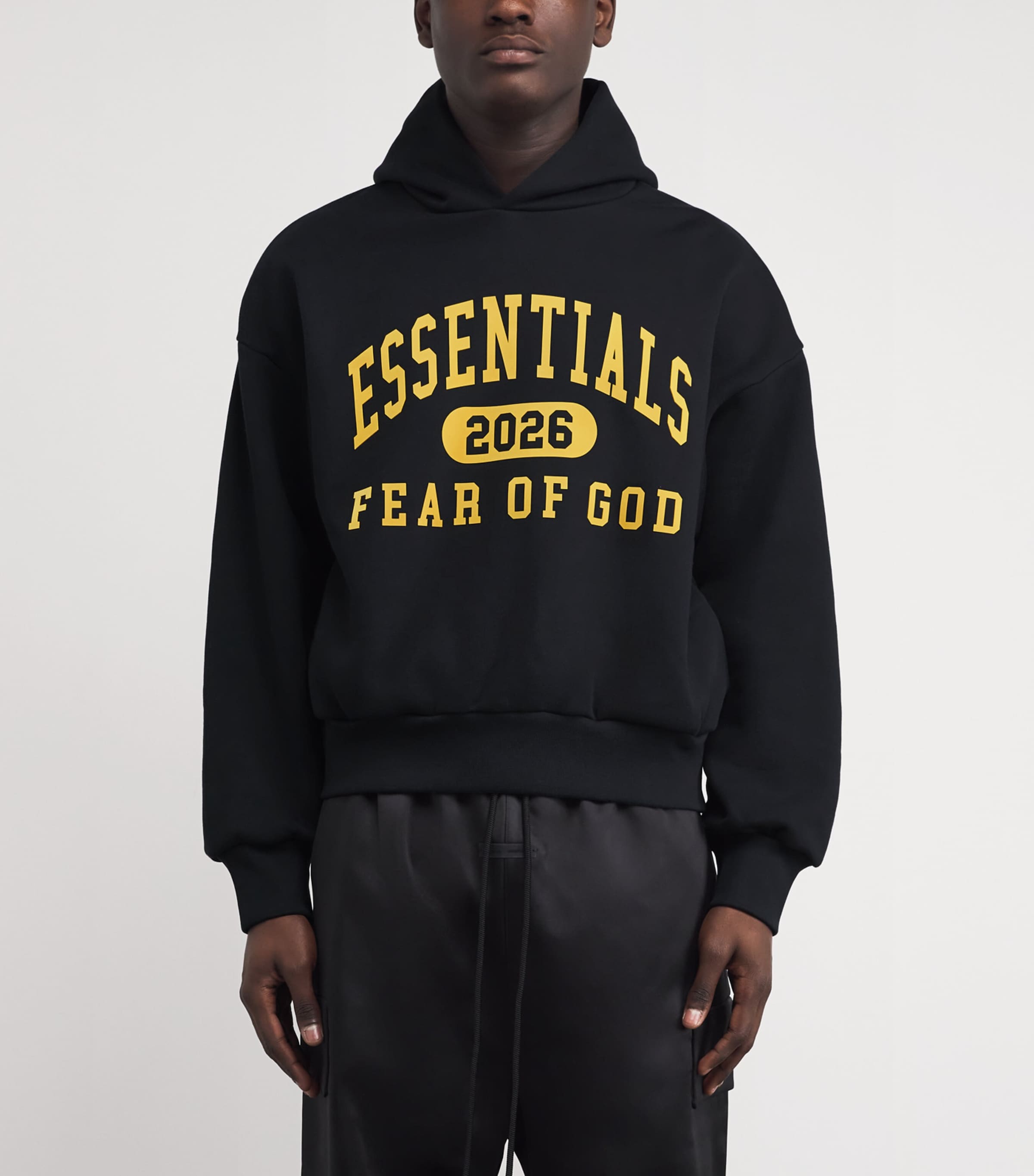 Varsity Logo Hoodie VINTAGE BLACK Image 3