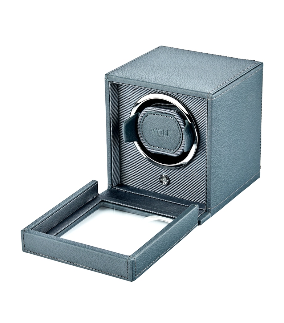 WOLF Cub Single Watch Winder with Cover Future Grey Image 4