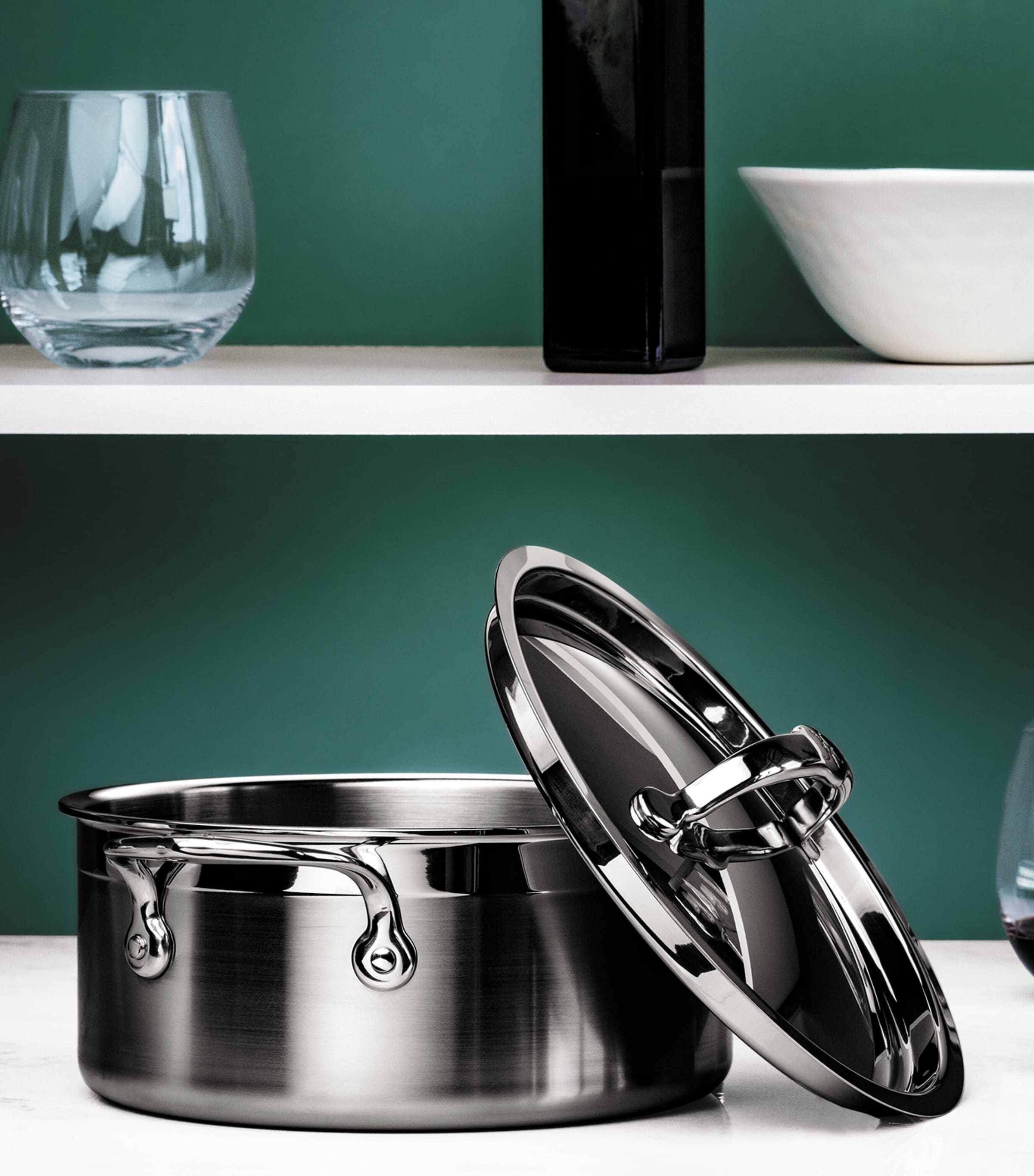 ProBond Soup Pot with Lid (20cm) STAINLESS STEEL Image 5