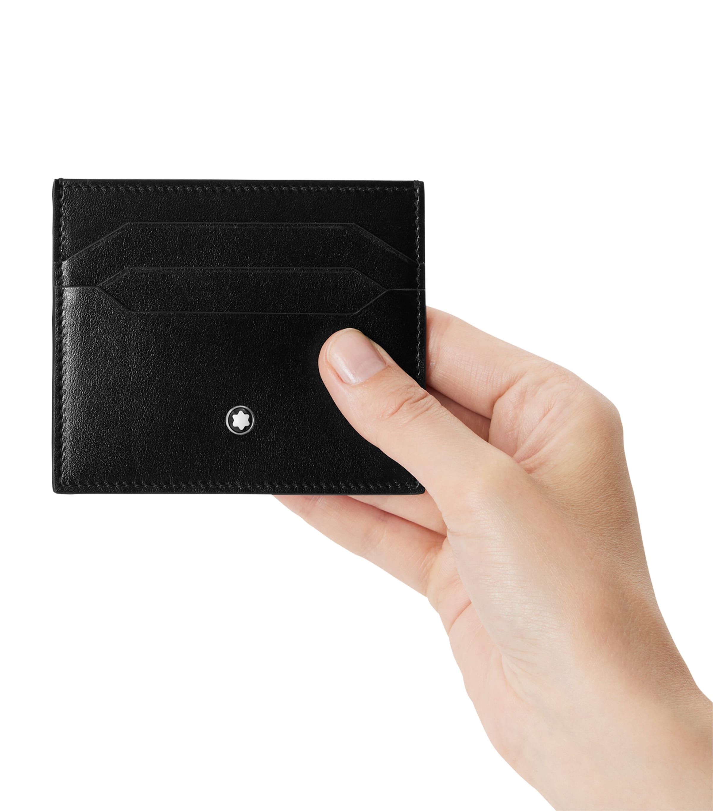 Montblanc Meisterstück 6cc Card Holder Black Image 3