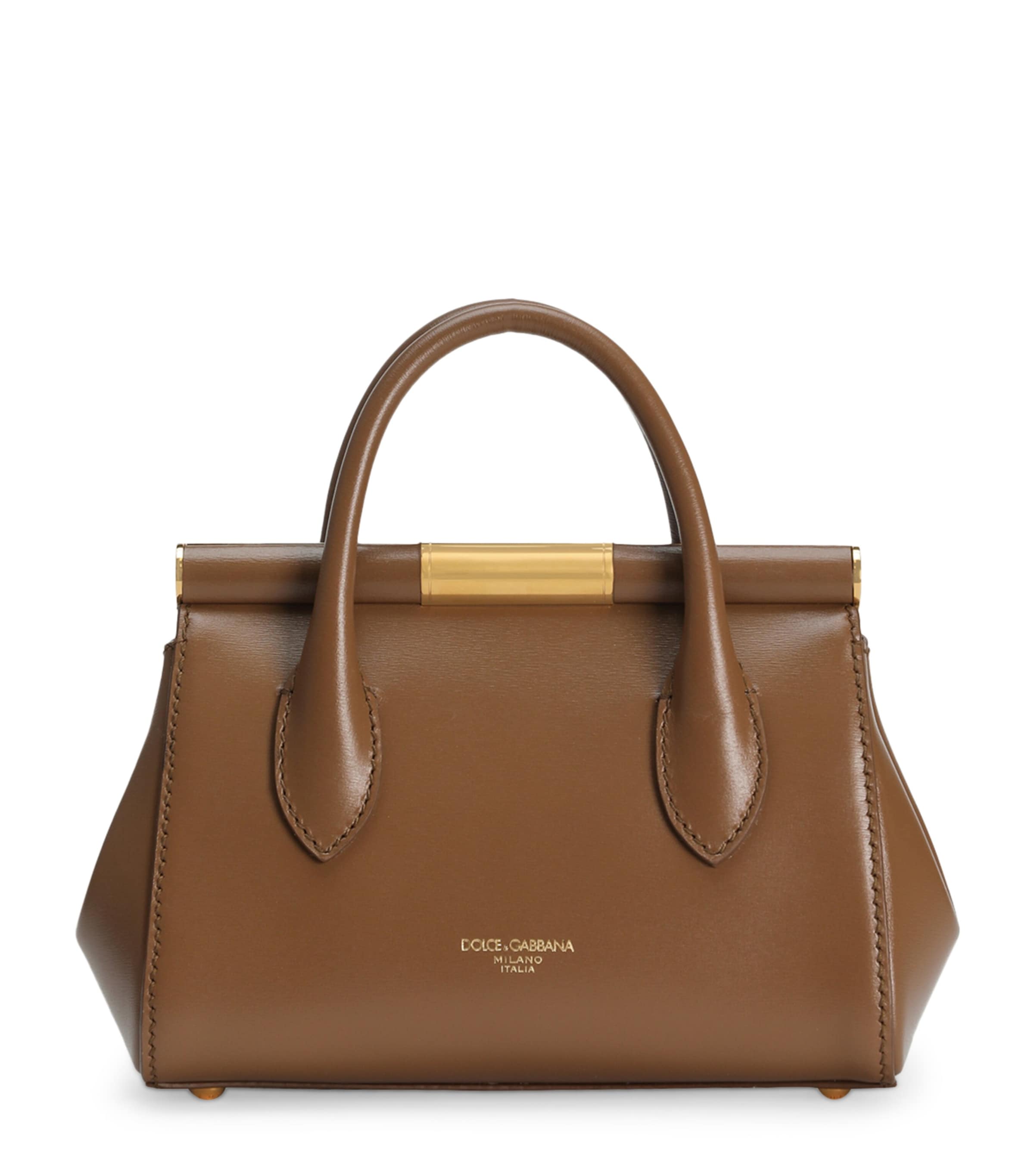 Dolce & Gabbana Mini Leather Marlene Top-handle Bag