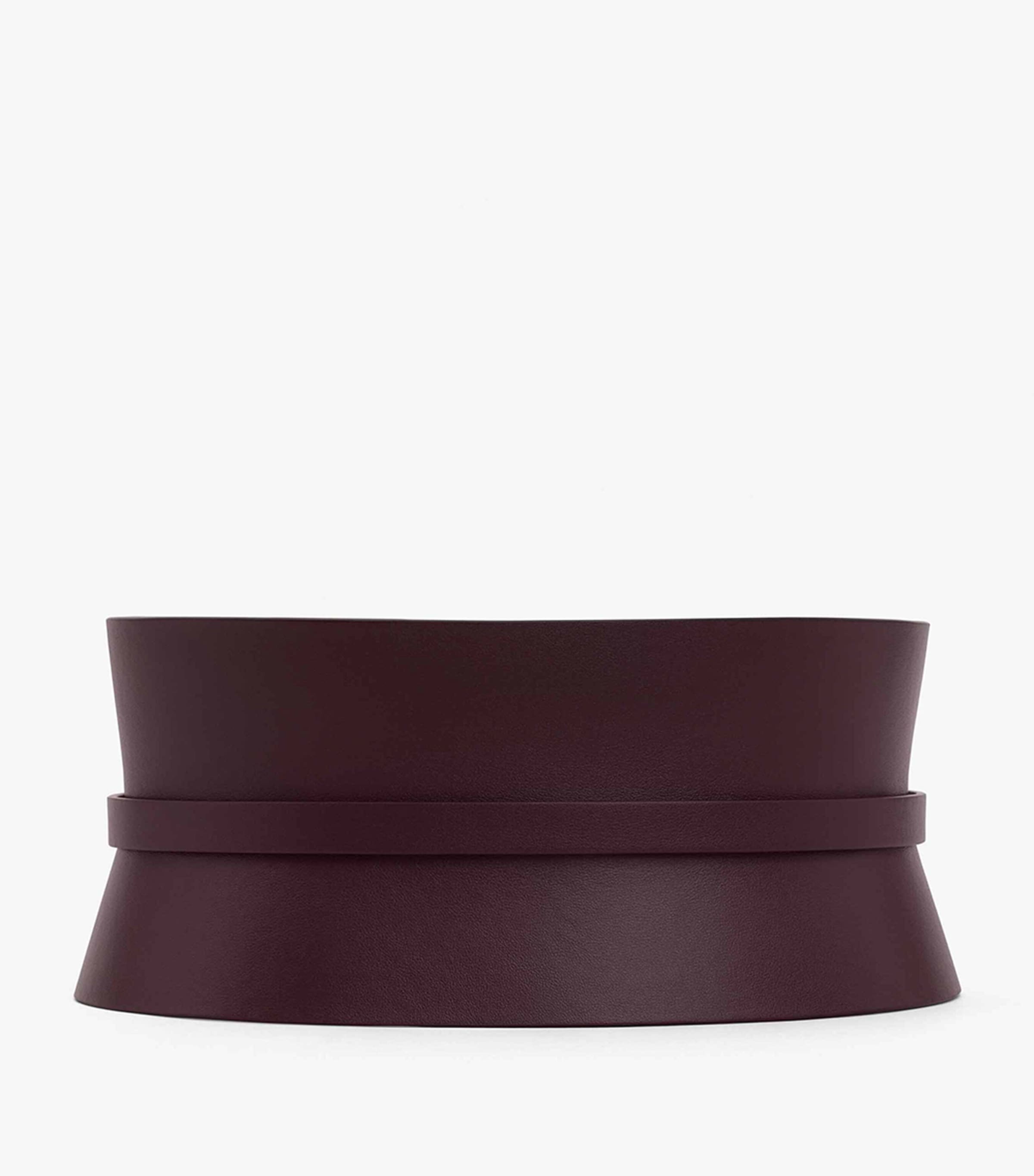 Alaïa Leather Bustier Belt Rouge Grenat Image 2