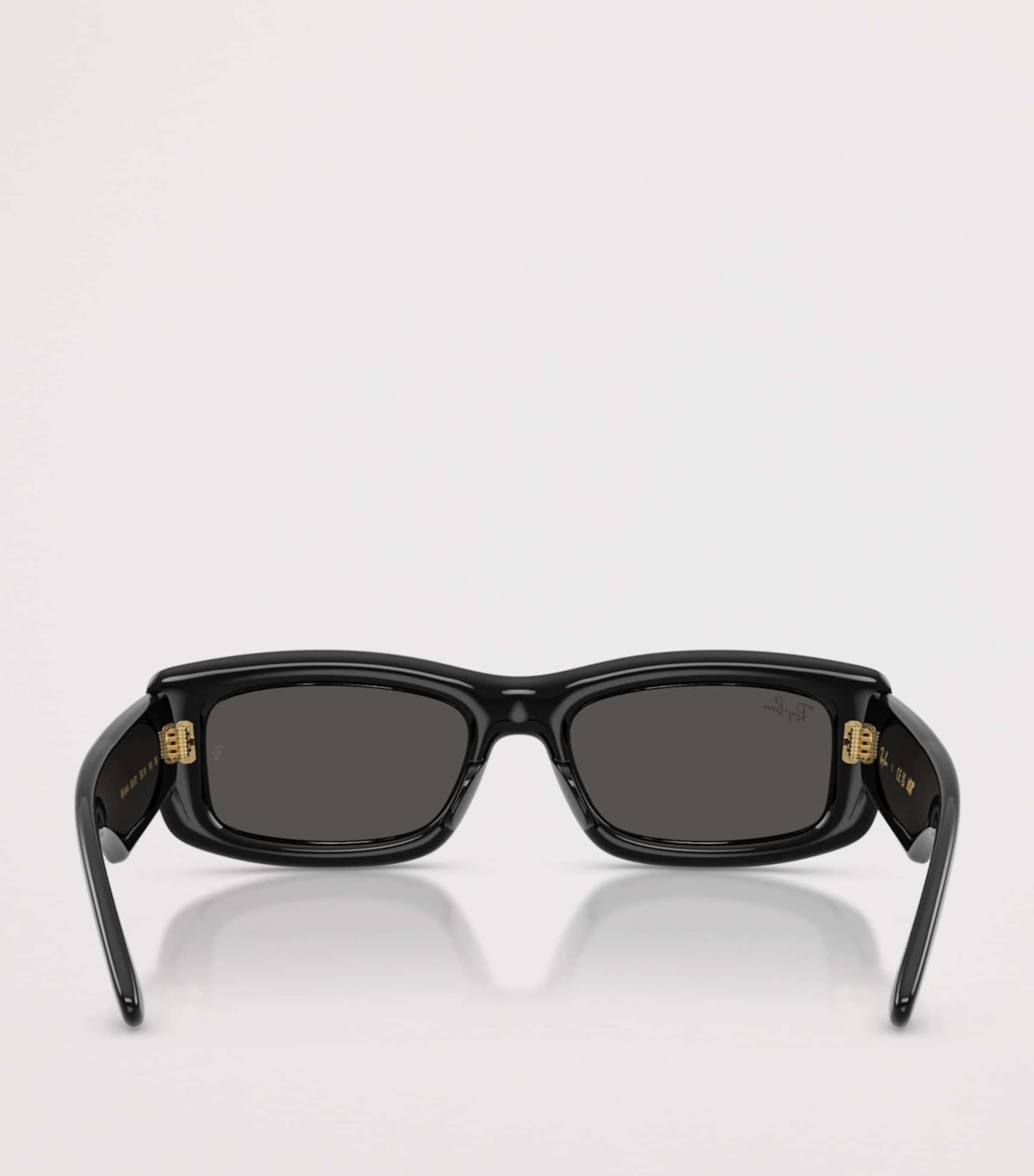 Ray-Ban Kiliane Puffer Rectangle Sunglasses Black Image 4