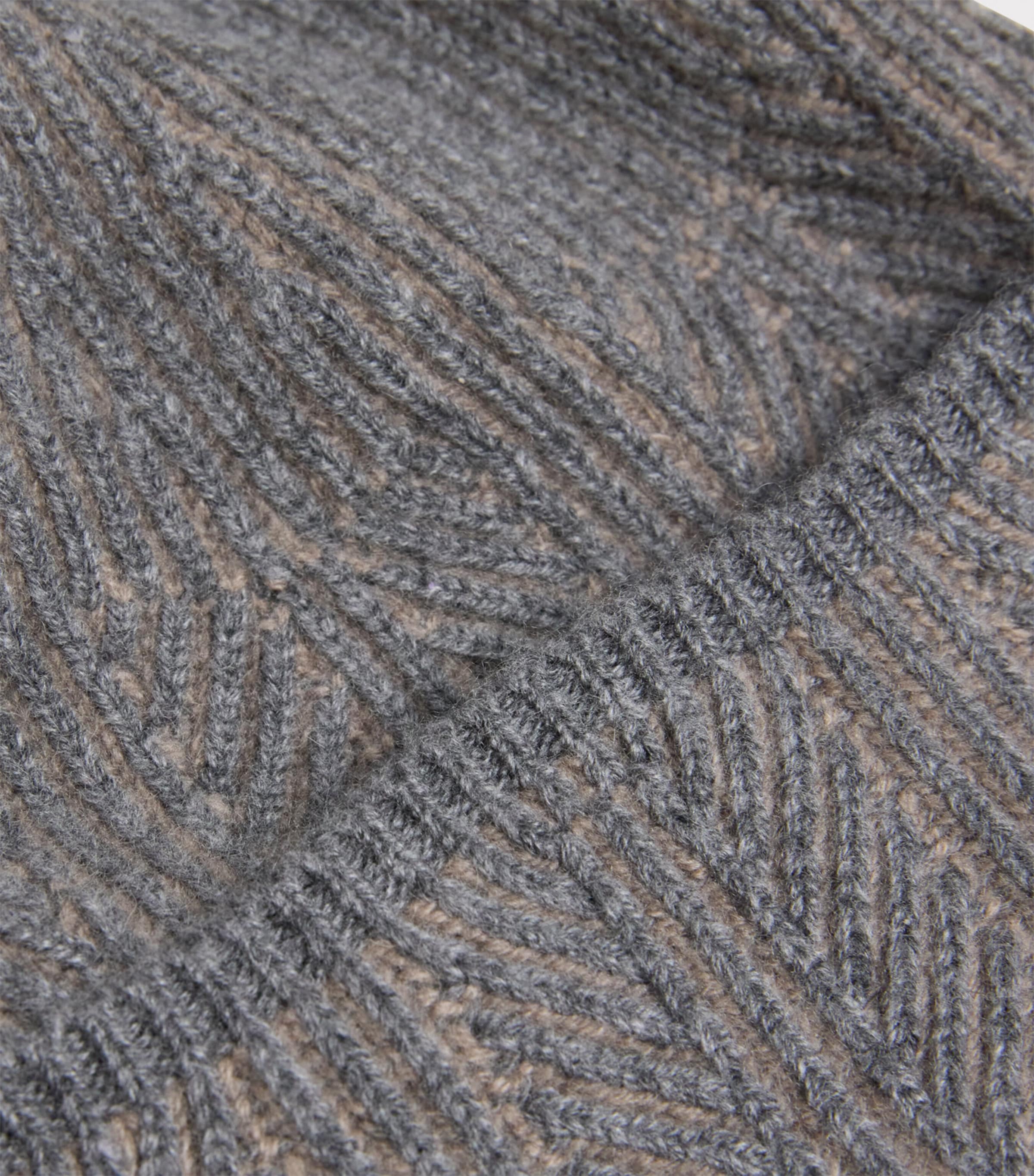 Kid Cashmere Beanie GREY BROWN/394 Image 3