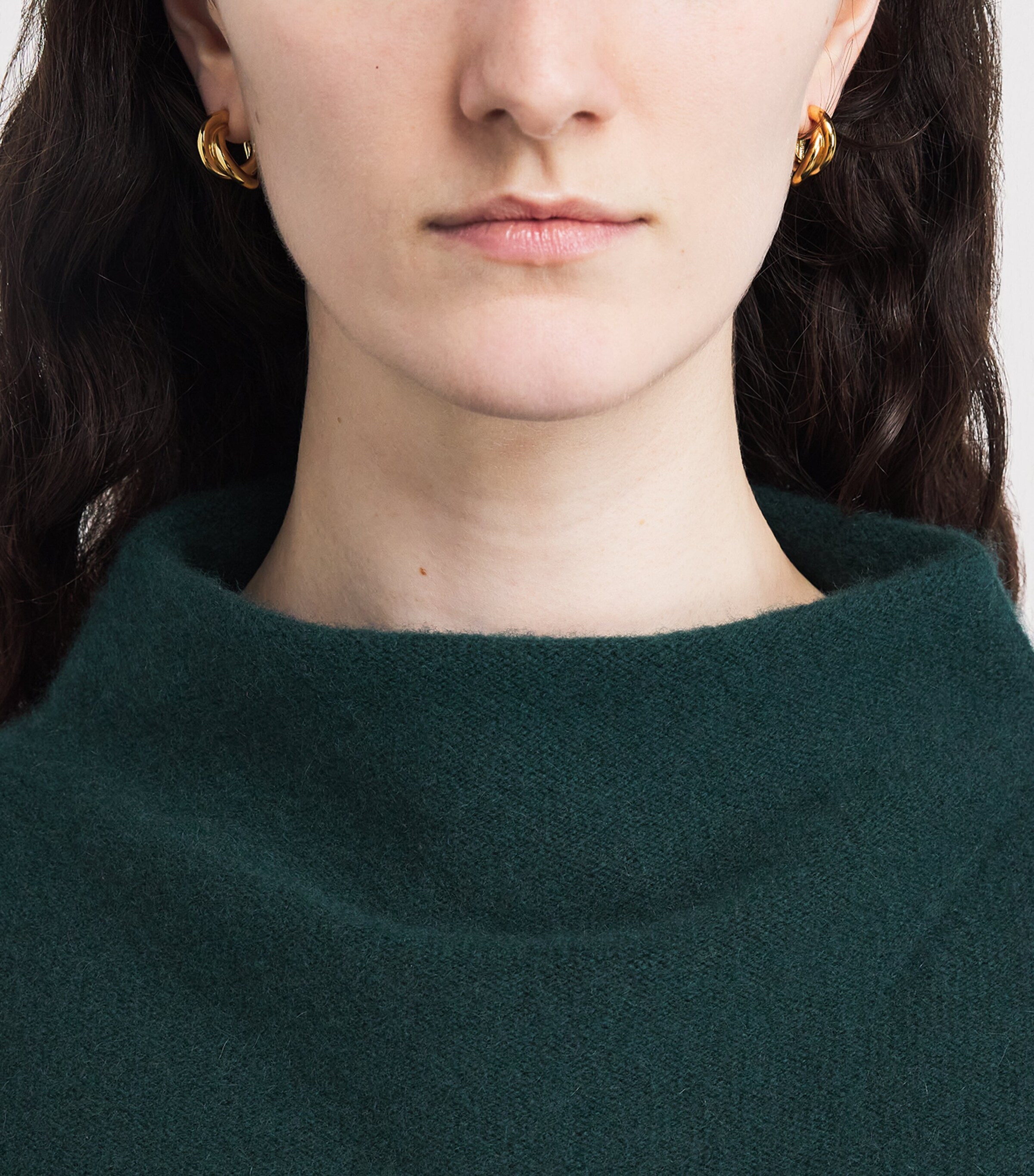 Cashmere Funnel-Neck Sweater 377JUN Image 6