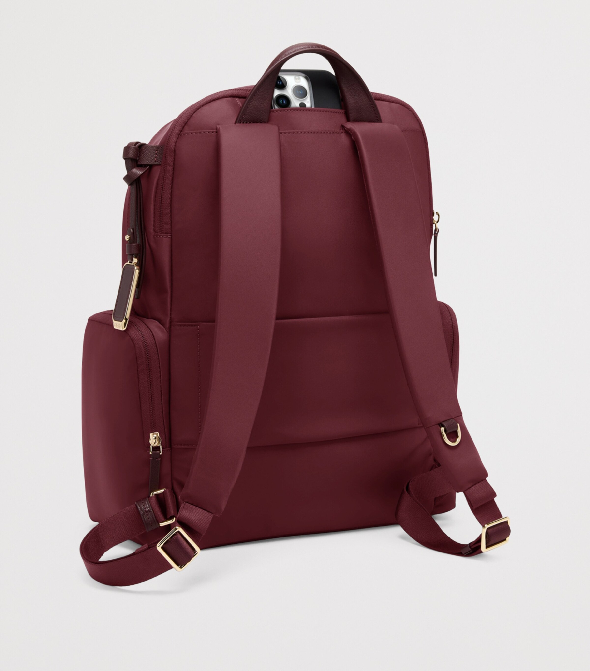 Tumi Nylon Celina Backpack Wine Image 4
