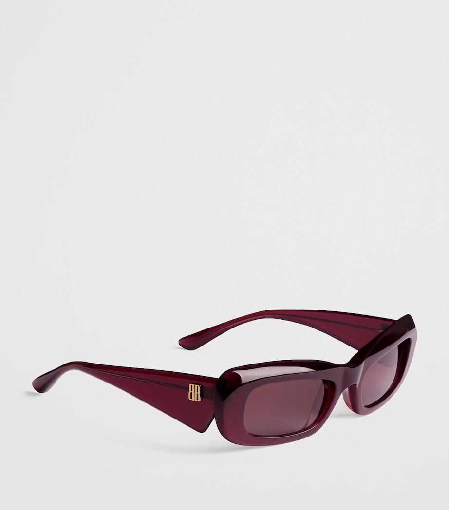 Balenciaga Diva Rectangle Sunglasses Image 3