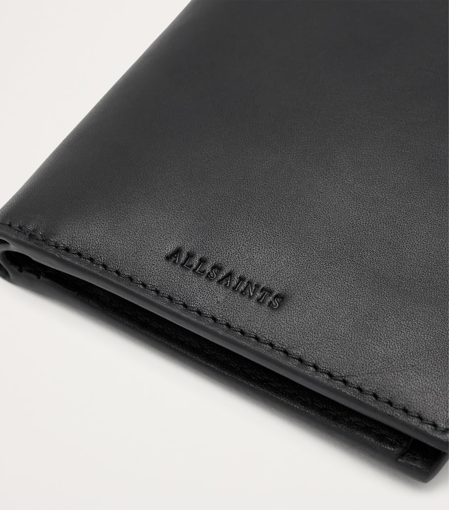 Calfskin Delph Bifold Wallet BLACK Image 6