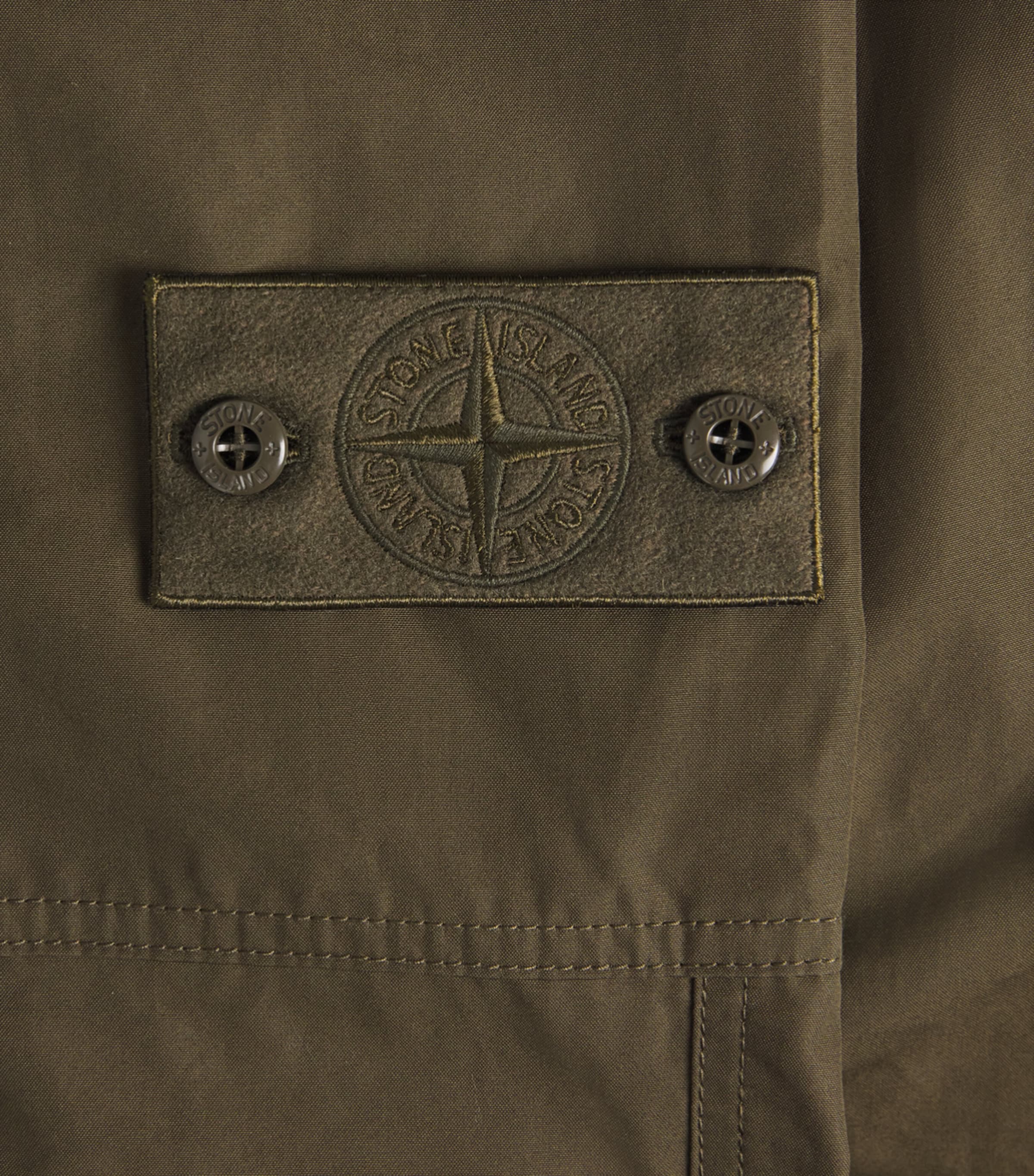 Stone Island Mens Cotton-Canvas All-Weather Ghost Trousers Image 6