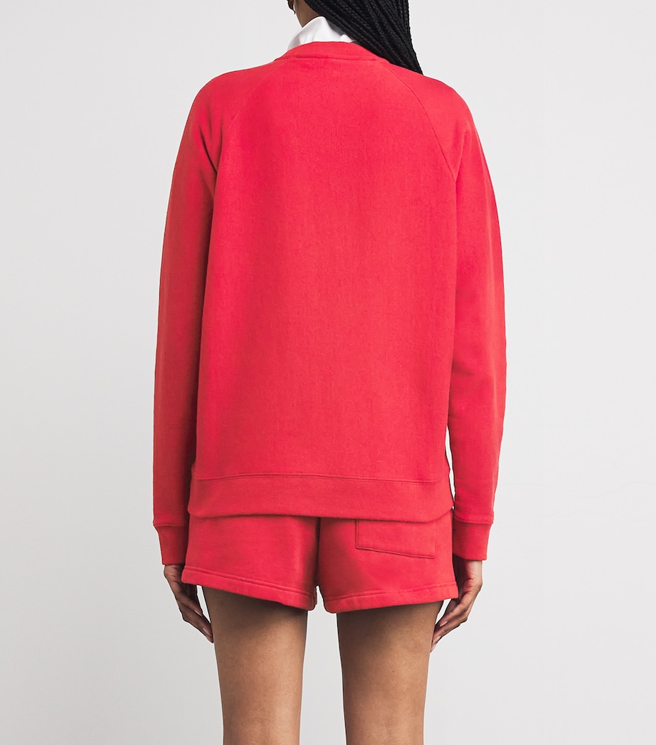 Beverly Hills Crest Sweatshirt RUBY Image 4