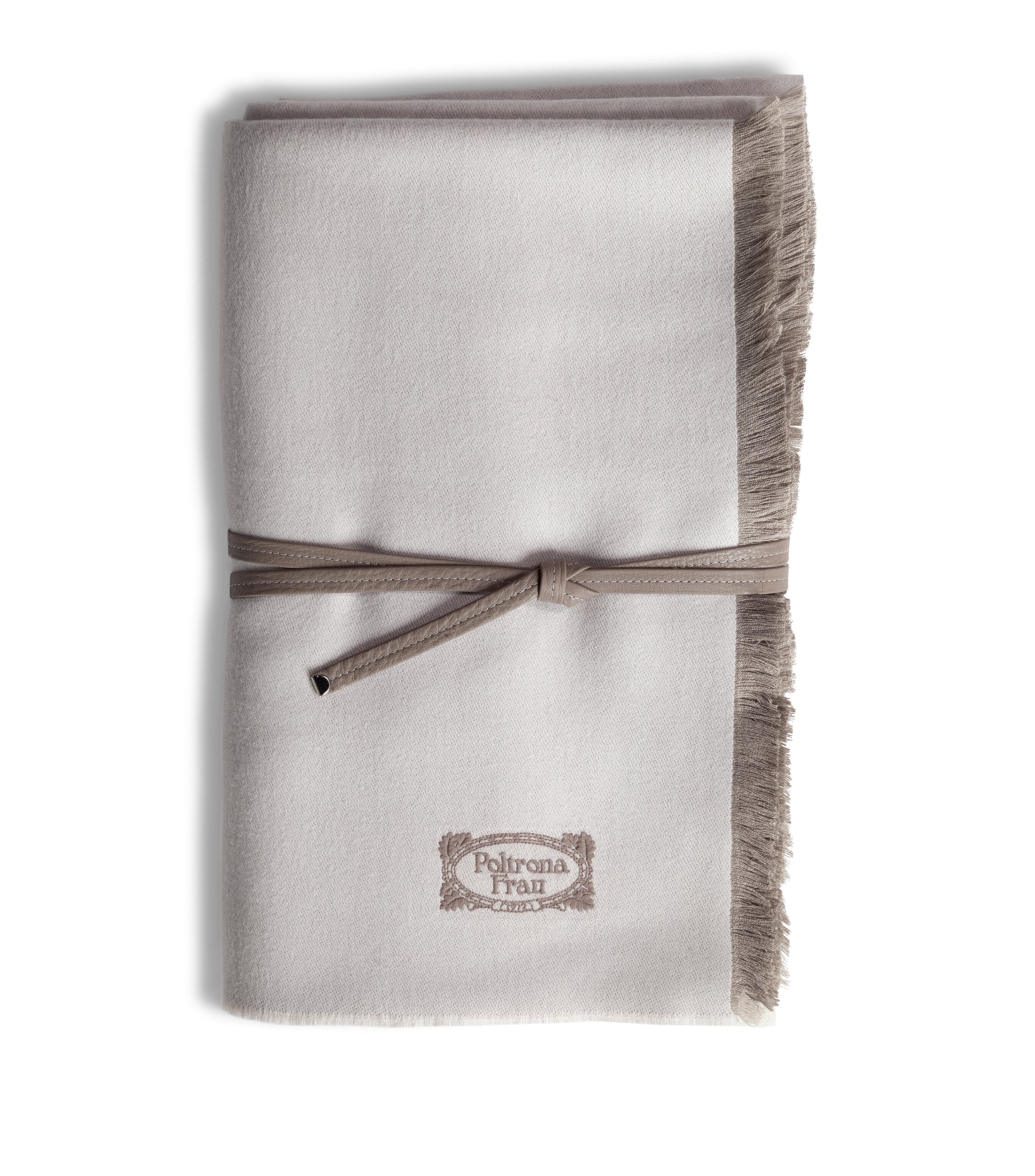Poltrona Frau Silk Chamonix Throw Dove Image 1