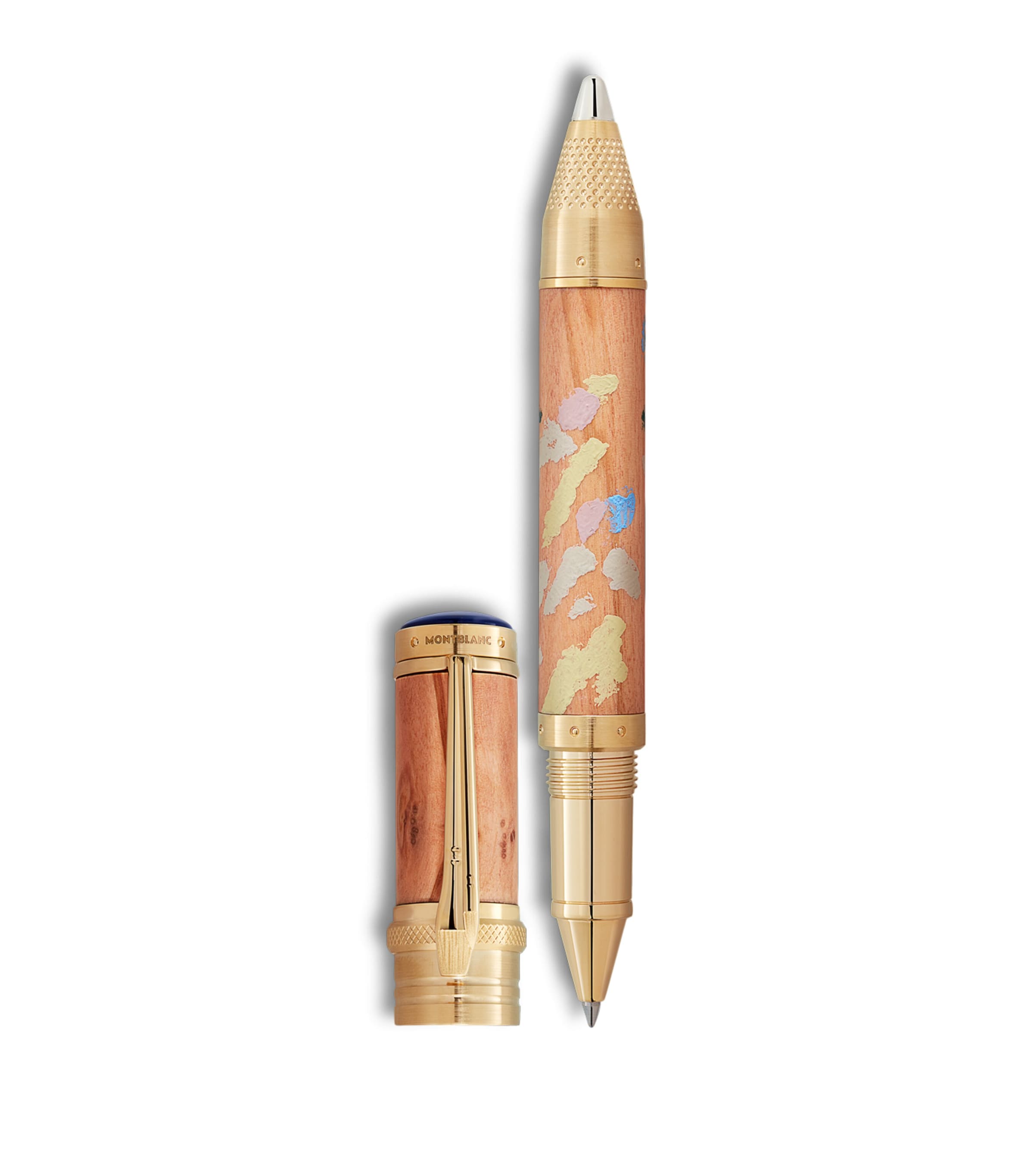 Montblanc Masters Of Art Homage To Pierre Auguste Renoir 4810 Rollerball Pen In Brown