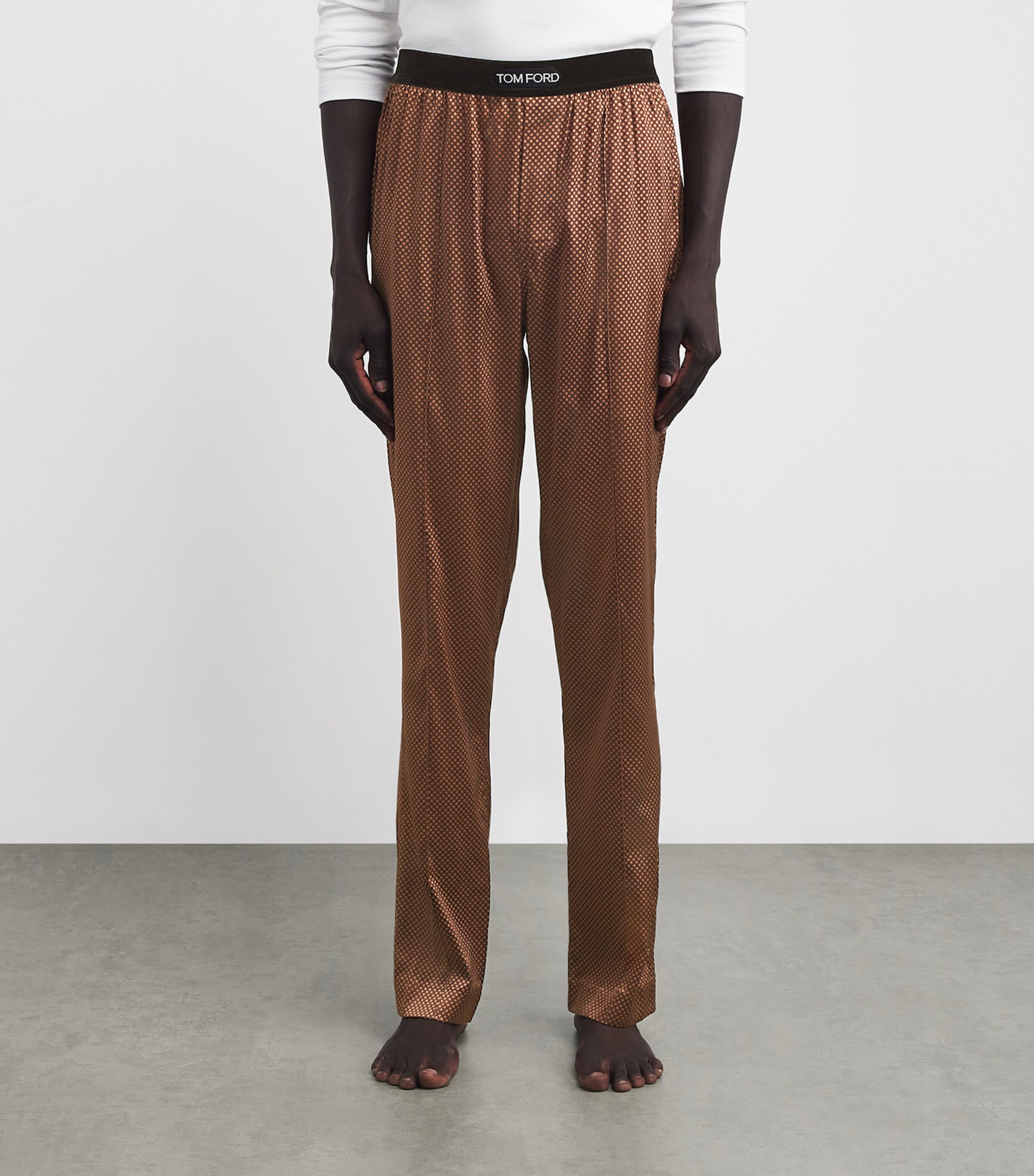 TOM FORD Stretch-Silk Polka-Dot Pyjama Bottoms | Men Clothing | Nightwear | Pyjamas | Loungewear | Designers | Tom Ford TOM FORD Stretch-Silk Polka-Dot Pyjama Bottoms | Men Clothing | Nightwear | Pyjamas | Loungewear | Designers | Tom Ford