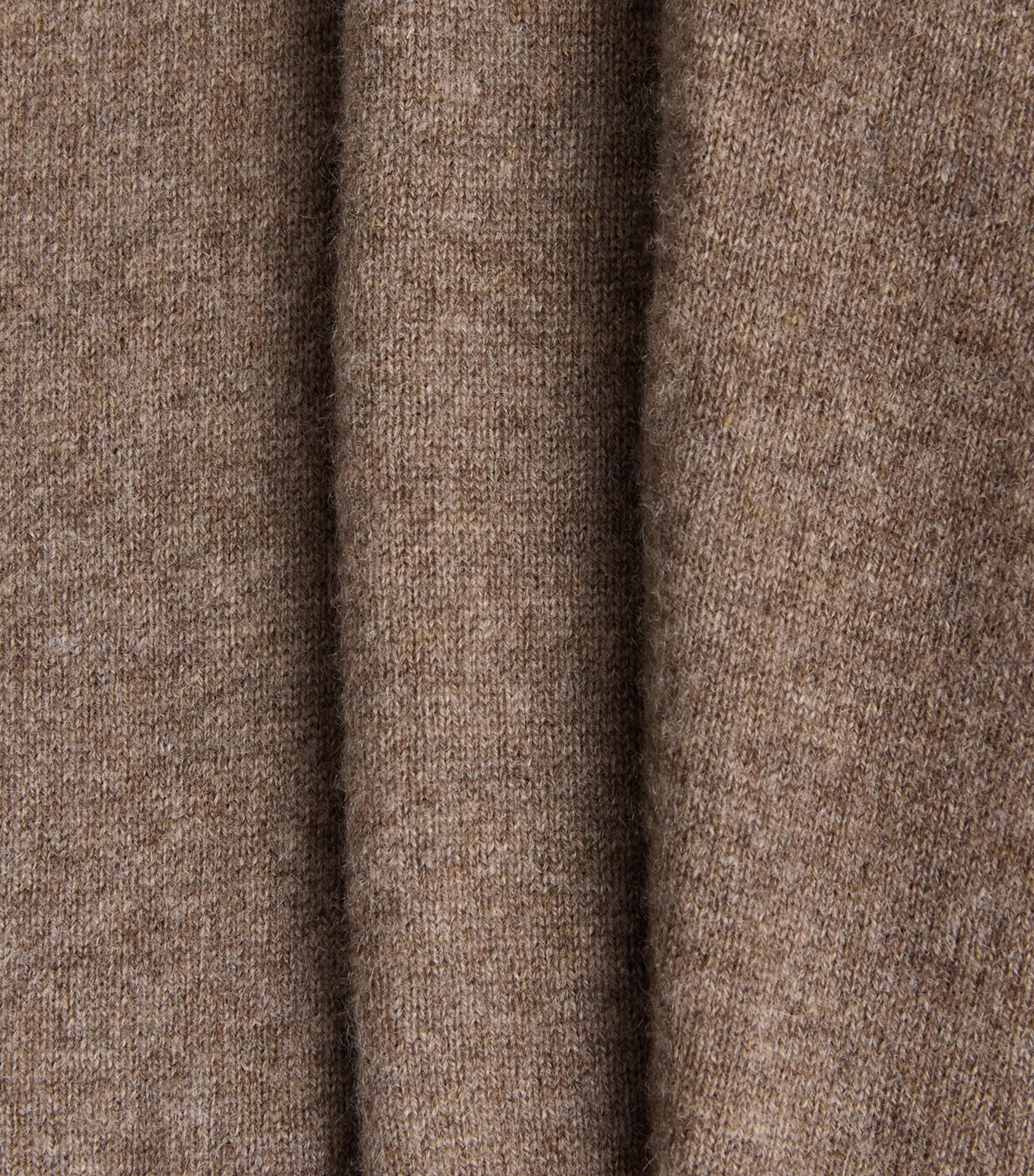 Le 17 Septembre Mens Cashmere Sweater Brown Image 6