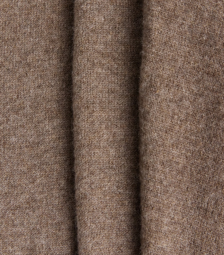 Le 17 Septembre Mens Cashmere Sweater Brown Image 6