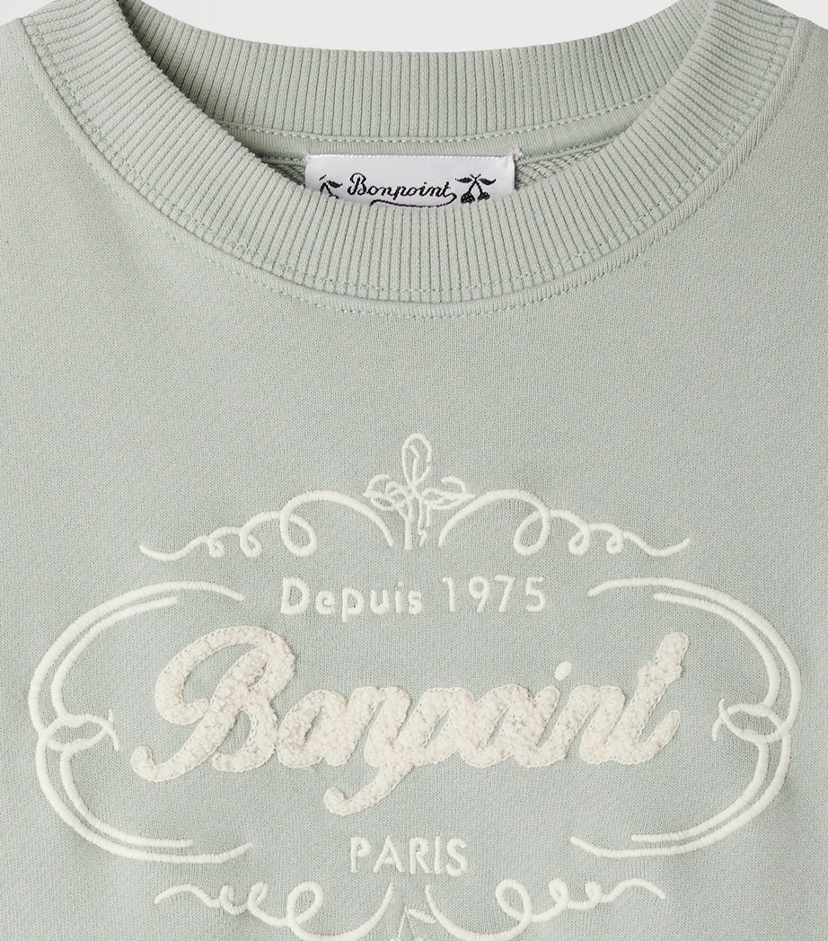 Cotton Tonino Sweatshirt (10-14 Years) UPB TOURTERELLE Image 3