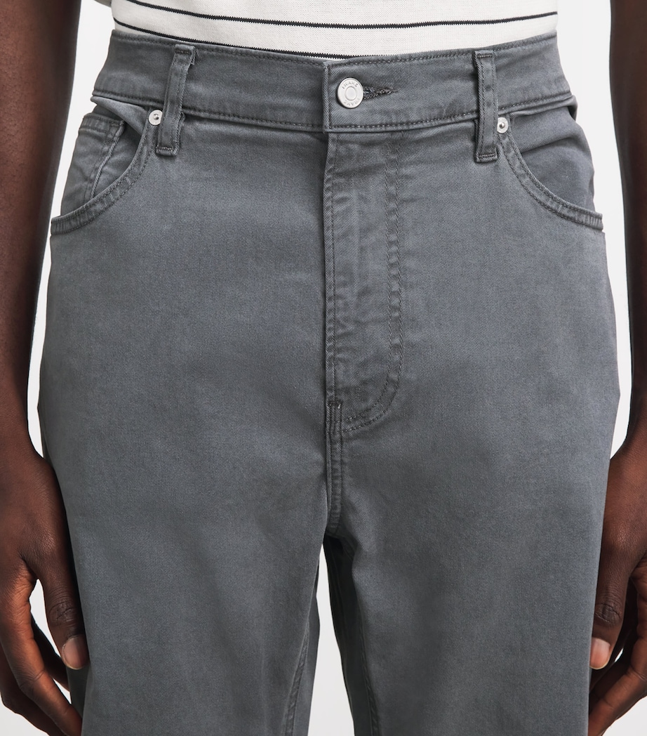 FRAME Mens The Modern Straight Jeans Swgy Shadow Grey Image 3