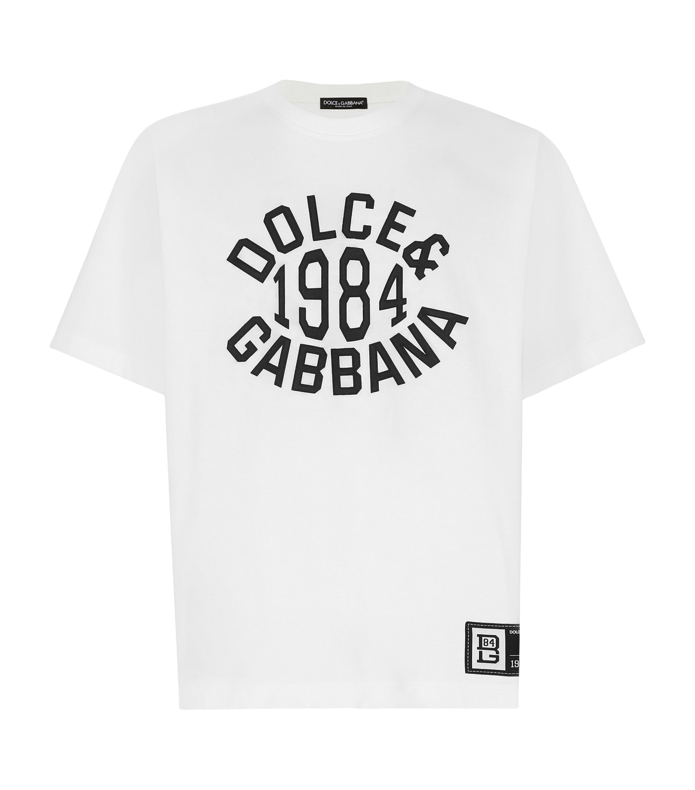 Dolce & Gabbana Cotton Logo T-shirt In White