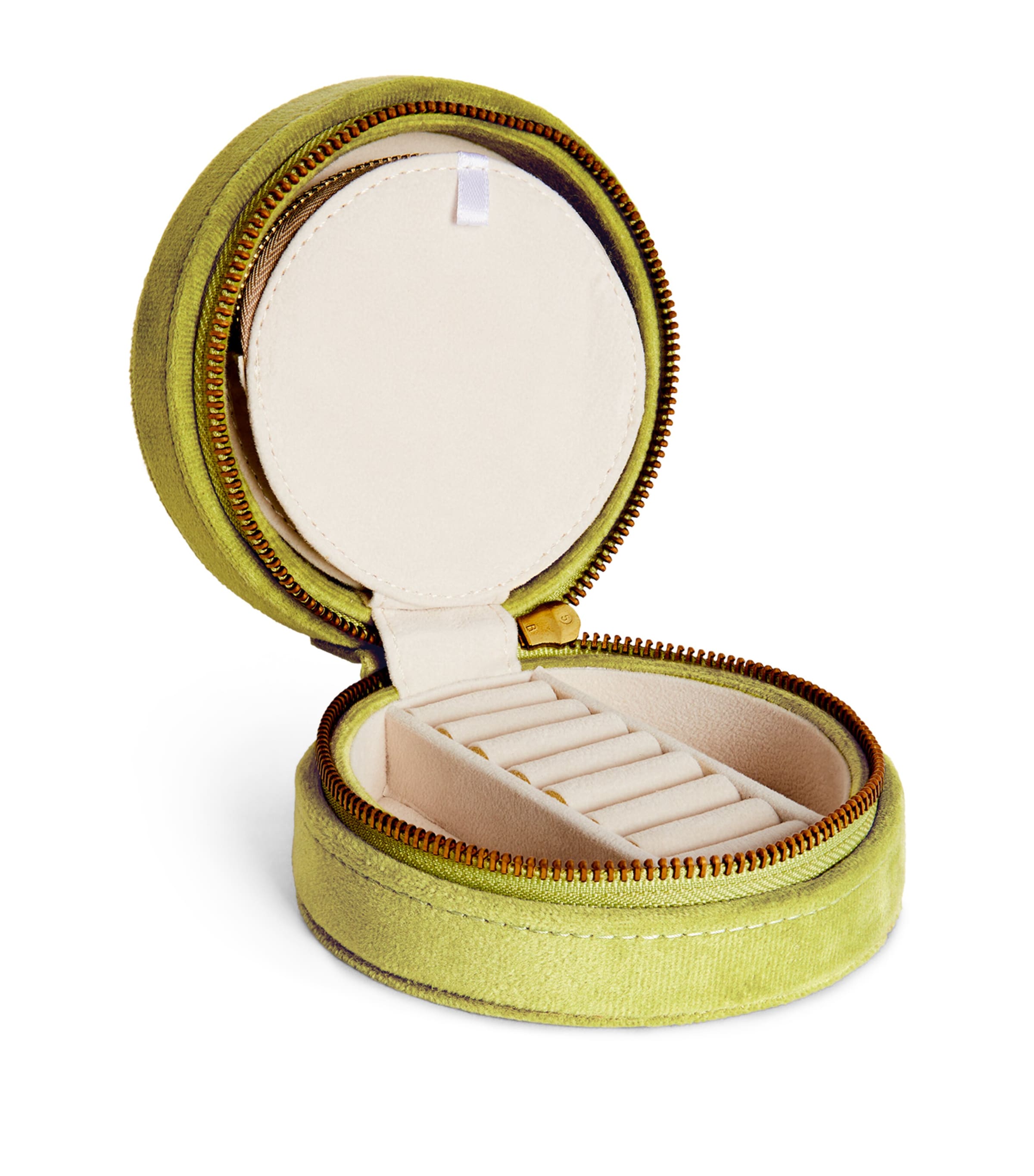 Velvet Psychedeliah Jewellery Box PISTACHIO Image 3