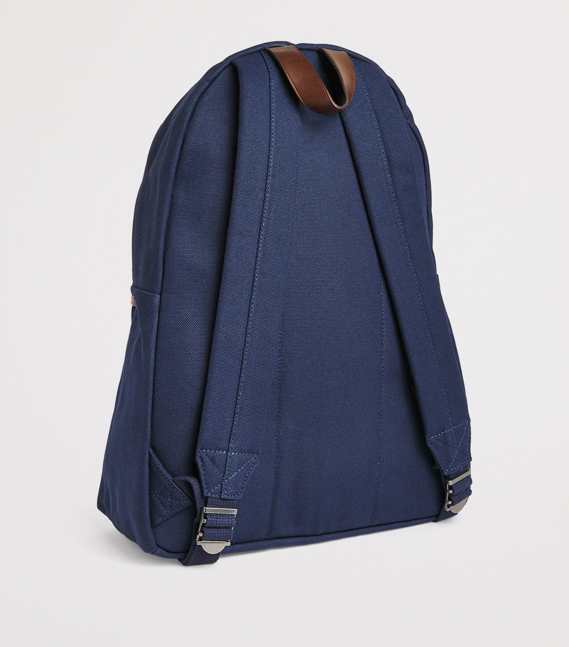 Cotton Canvas Polo Bear Backpack NEWPORT NAVY Image 2