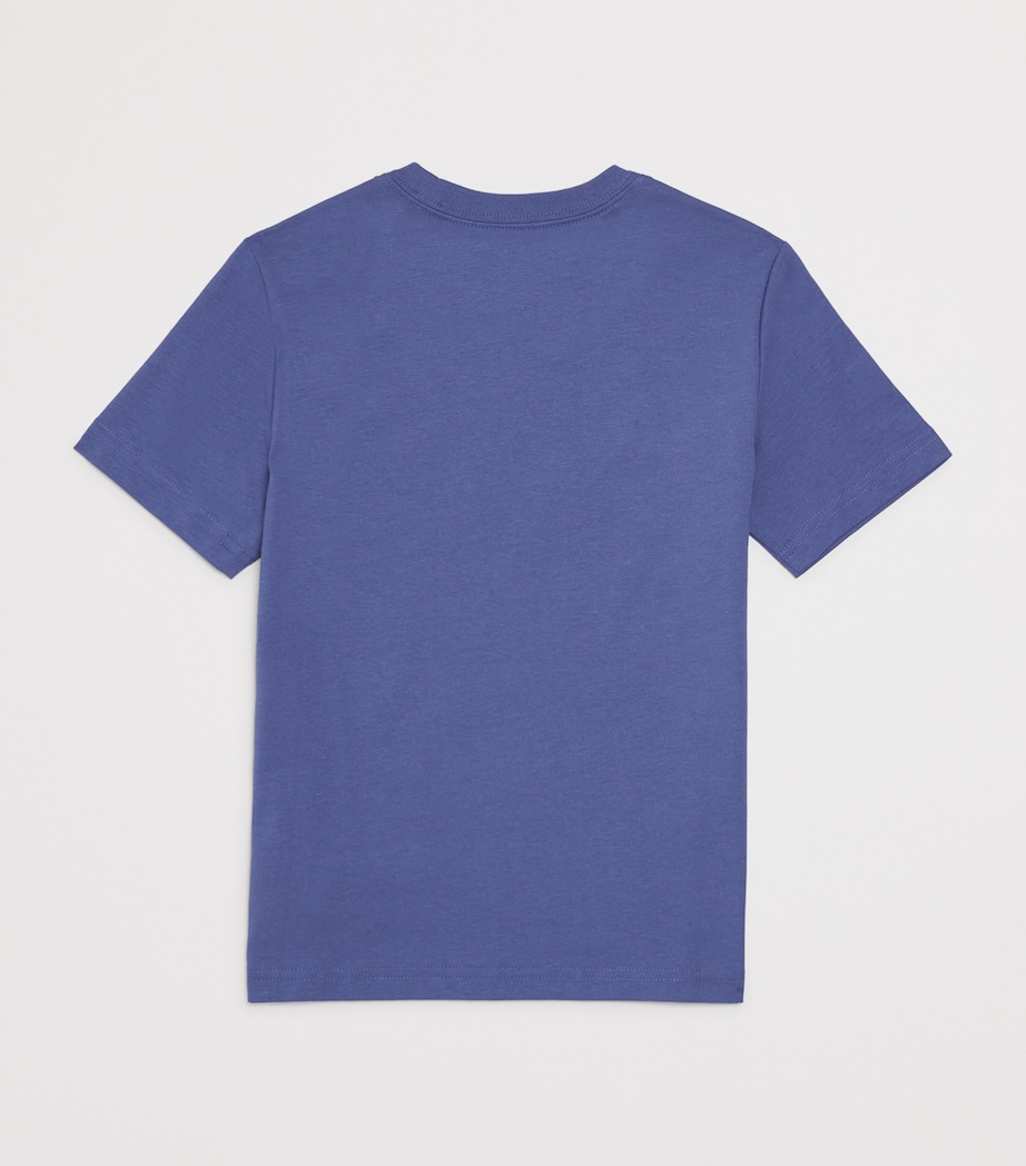 Cotton Logo T-Shirt (2-7 Years) CLASSIC BLUE Image 2