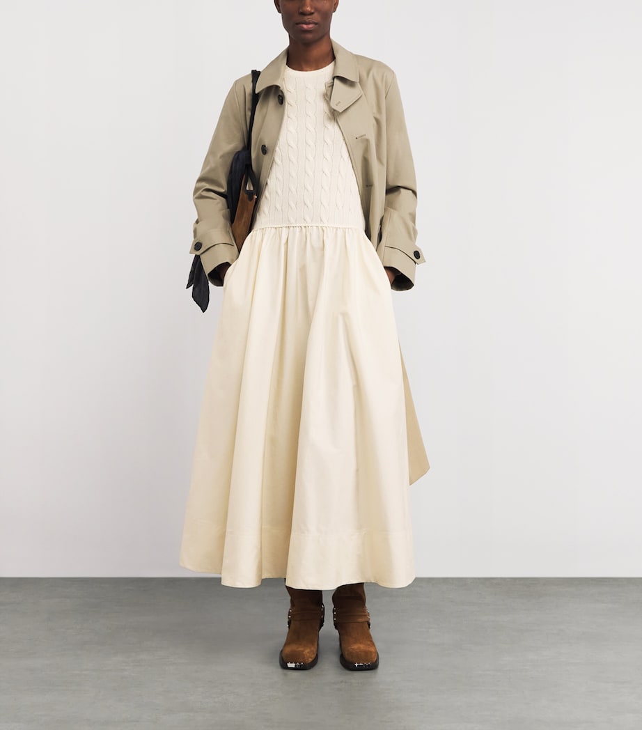Cable-Knit Maxi Dress AUTHENTIC CREAM Image 2