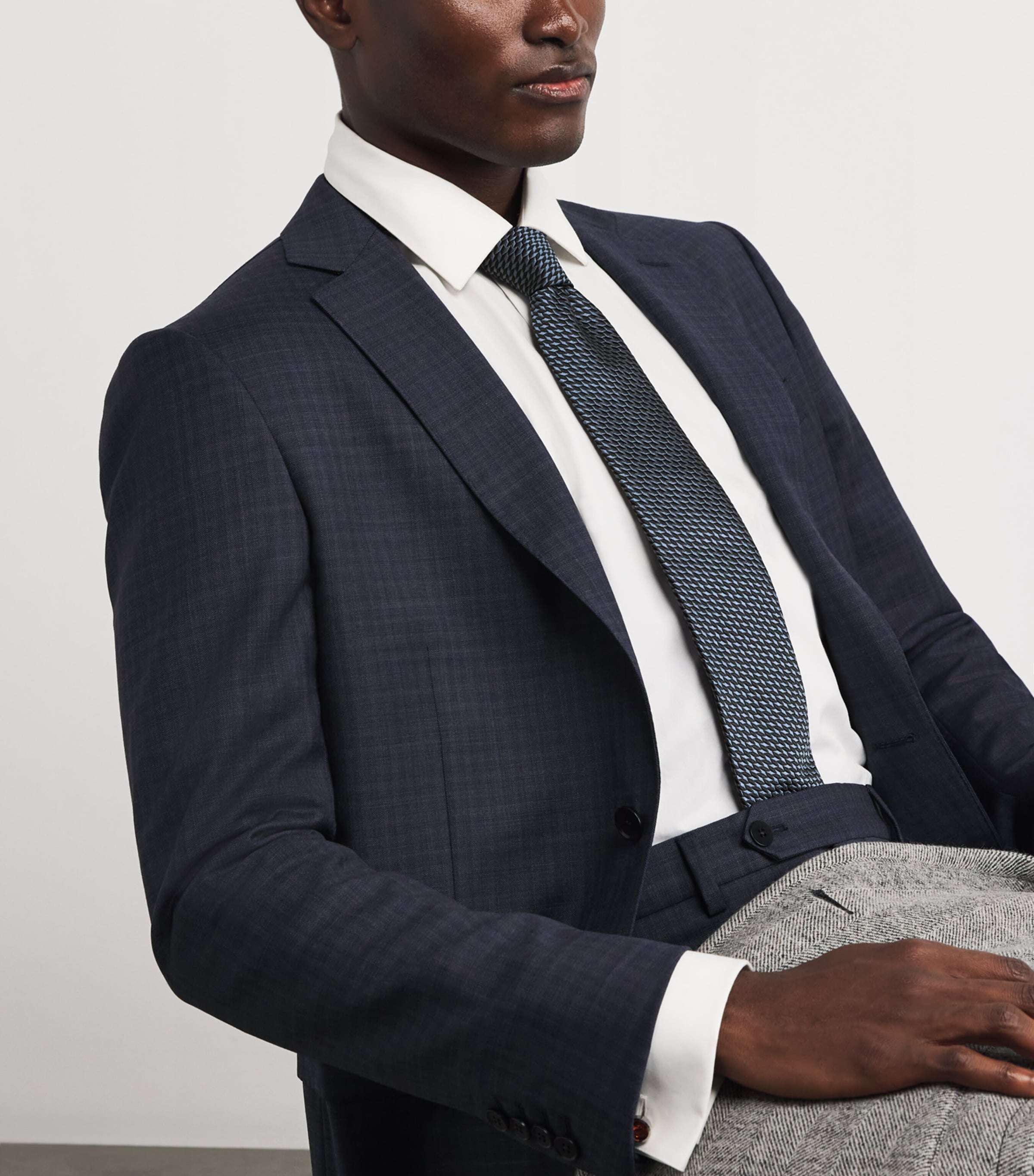 Silk Herringbone Tie FB201 Image 3