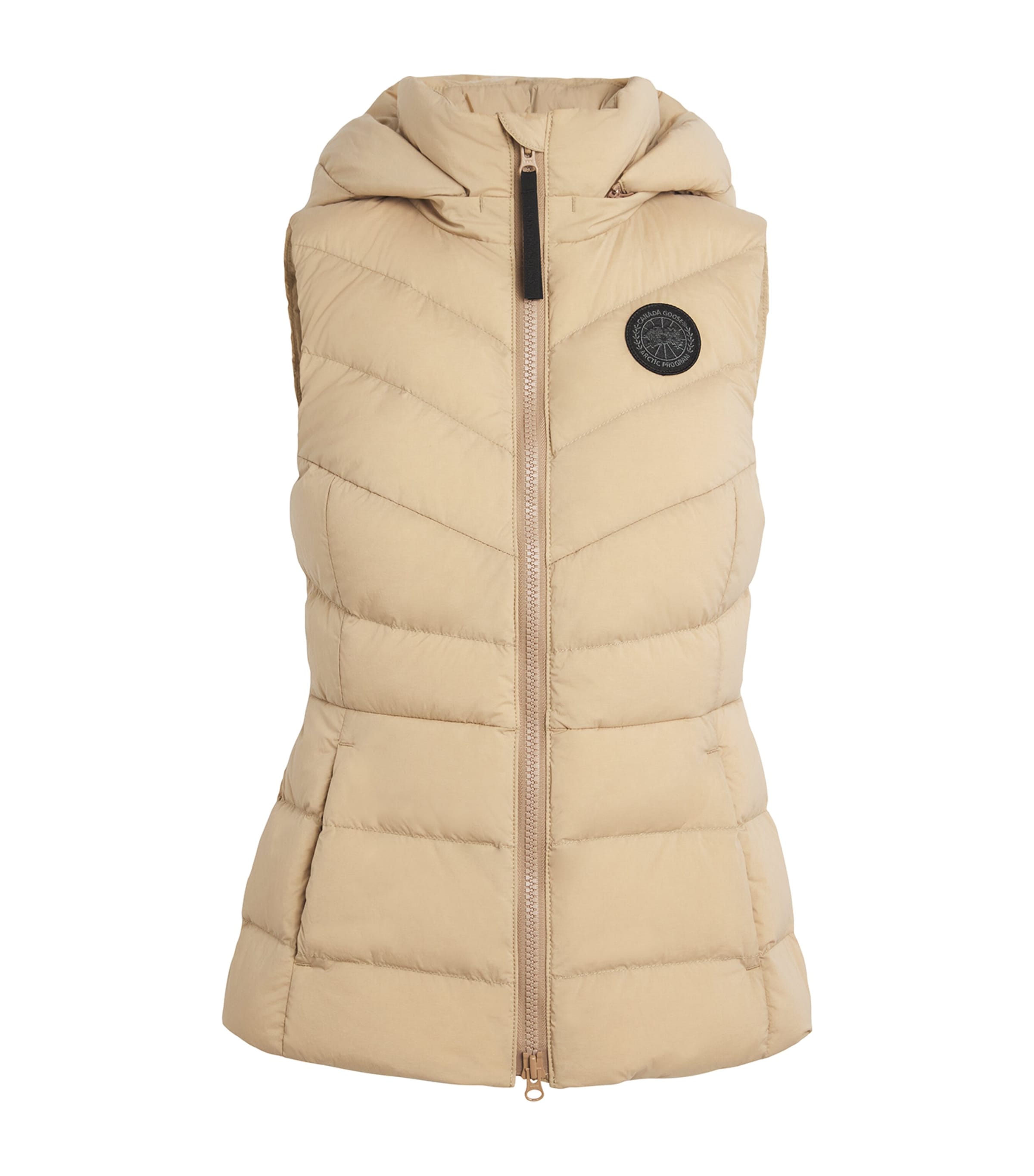 Canada Goose Quilted Clair Gilet In Beige