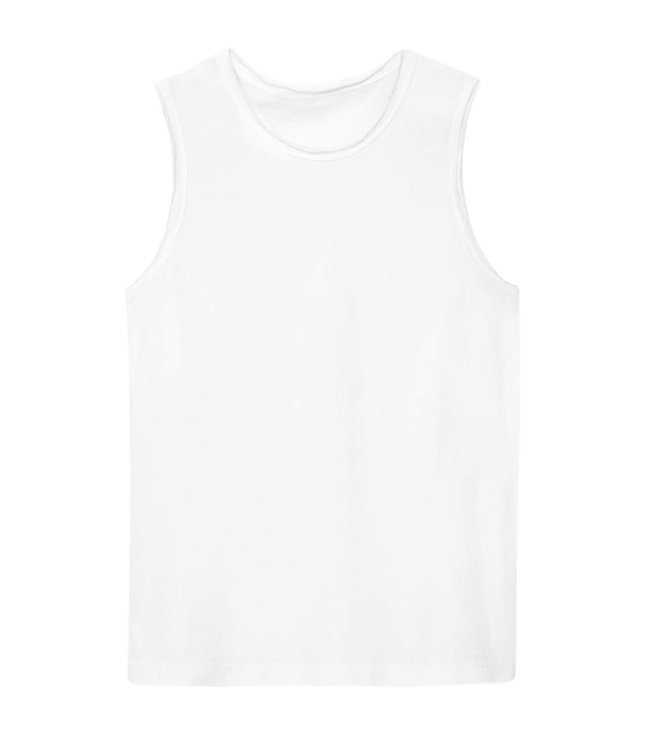AllSaints Womens Organic Cotton Jenny Tank Top Optic White Image 1